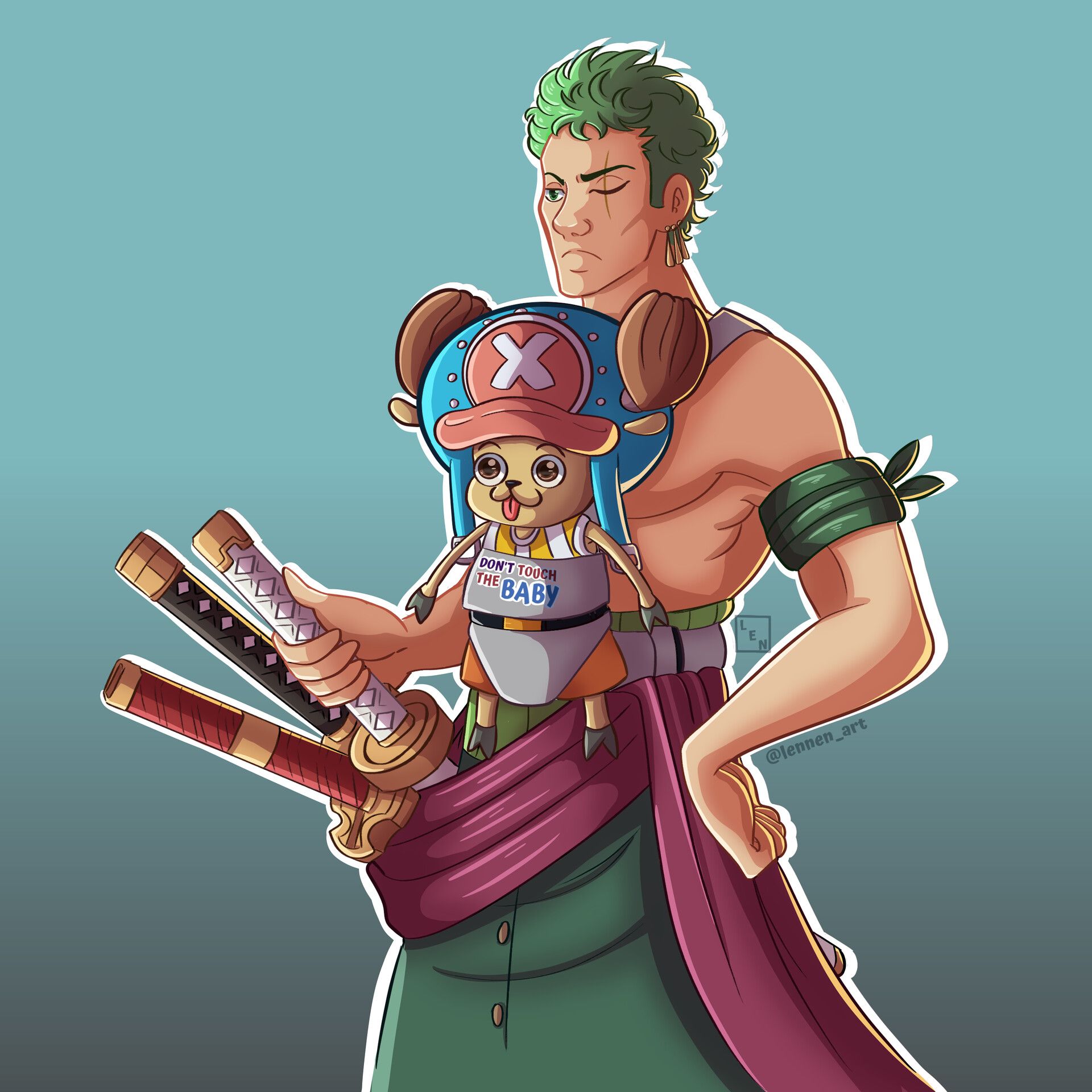 1920x1920 Daddy Zoro