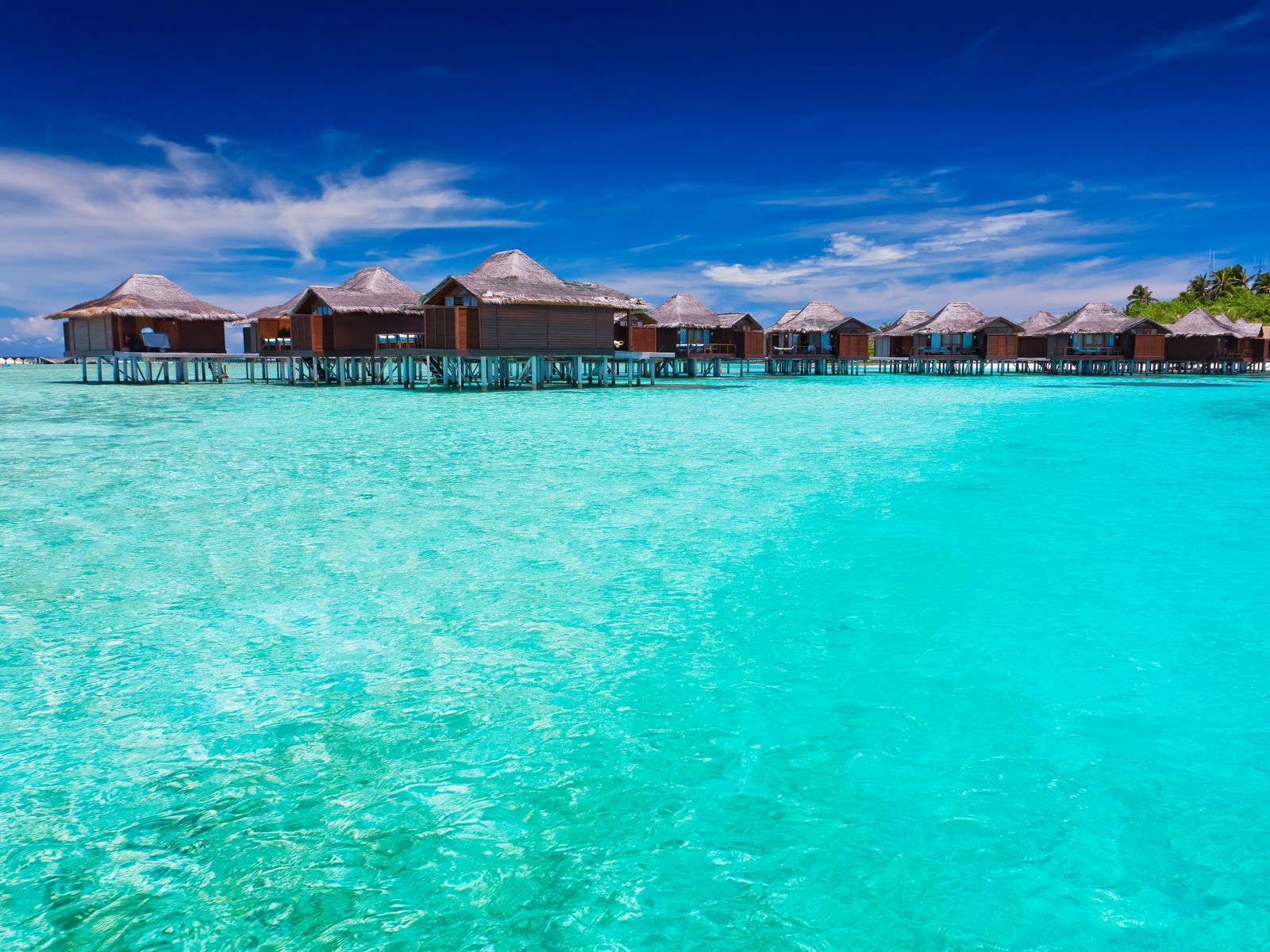 1600x1200 The Story Behind the World's First Overwater Bungalows. Condé Nast Traveler
