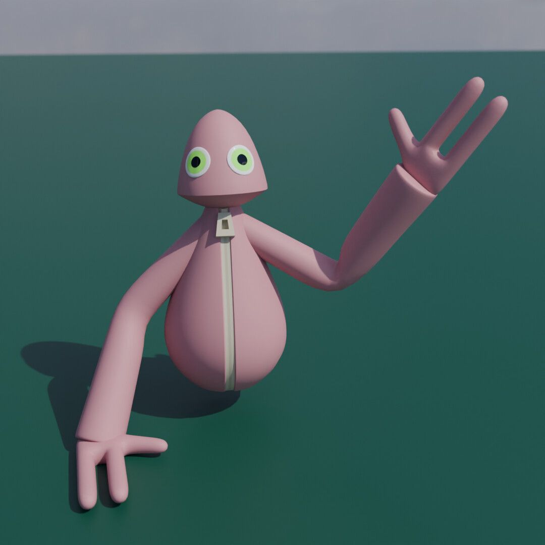 1080x1080 Yeeps Hide and Seek Renders