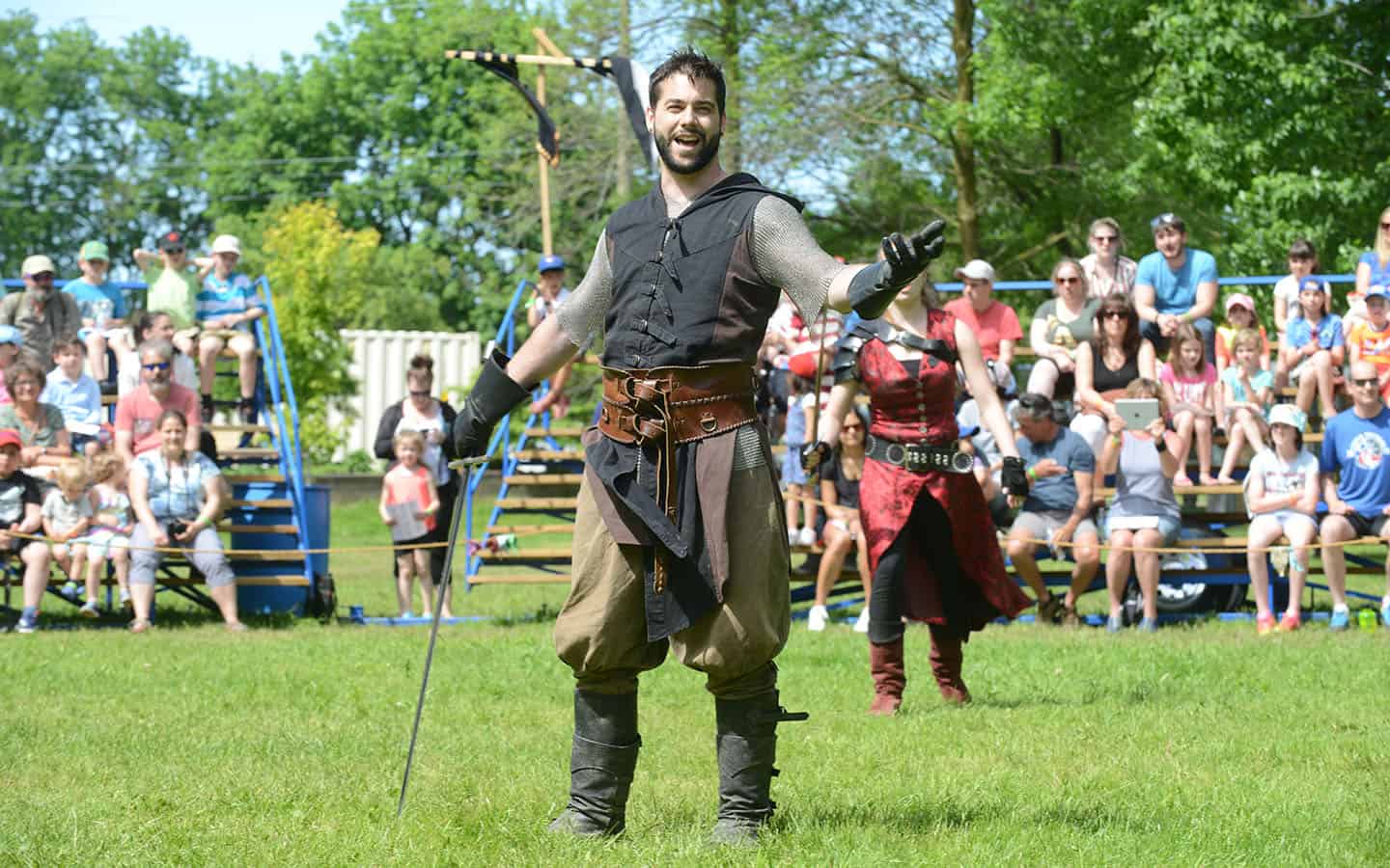 1440x900 My best friend LARPs every month, but also entertains at medieval festivals. I thought this was a great shot