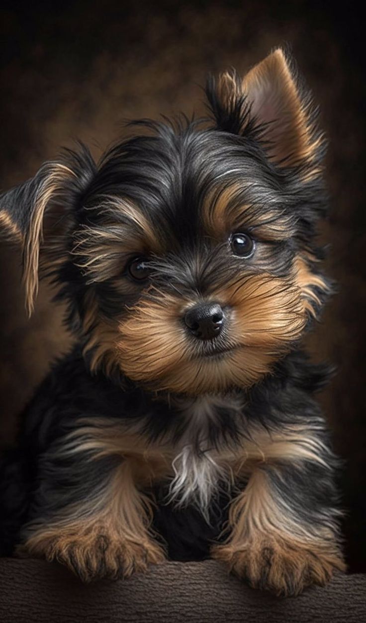 736x1252 Teacup yorkie wallpaper. Yorkie dog screensaver, Yorkie puppy portrait, Siberian huskies