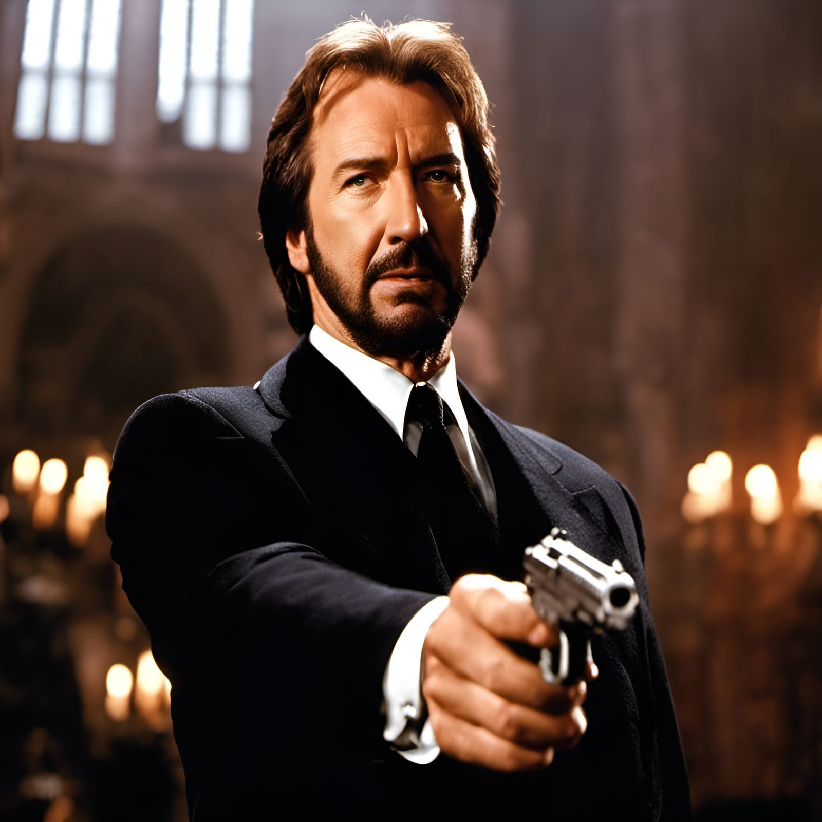 1600x1600 Hans Gruber from original Die Hard movie (1988)