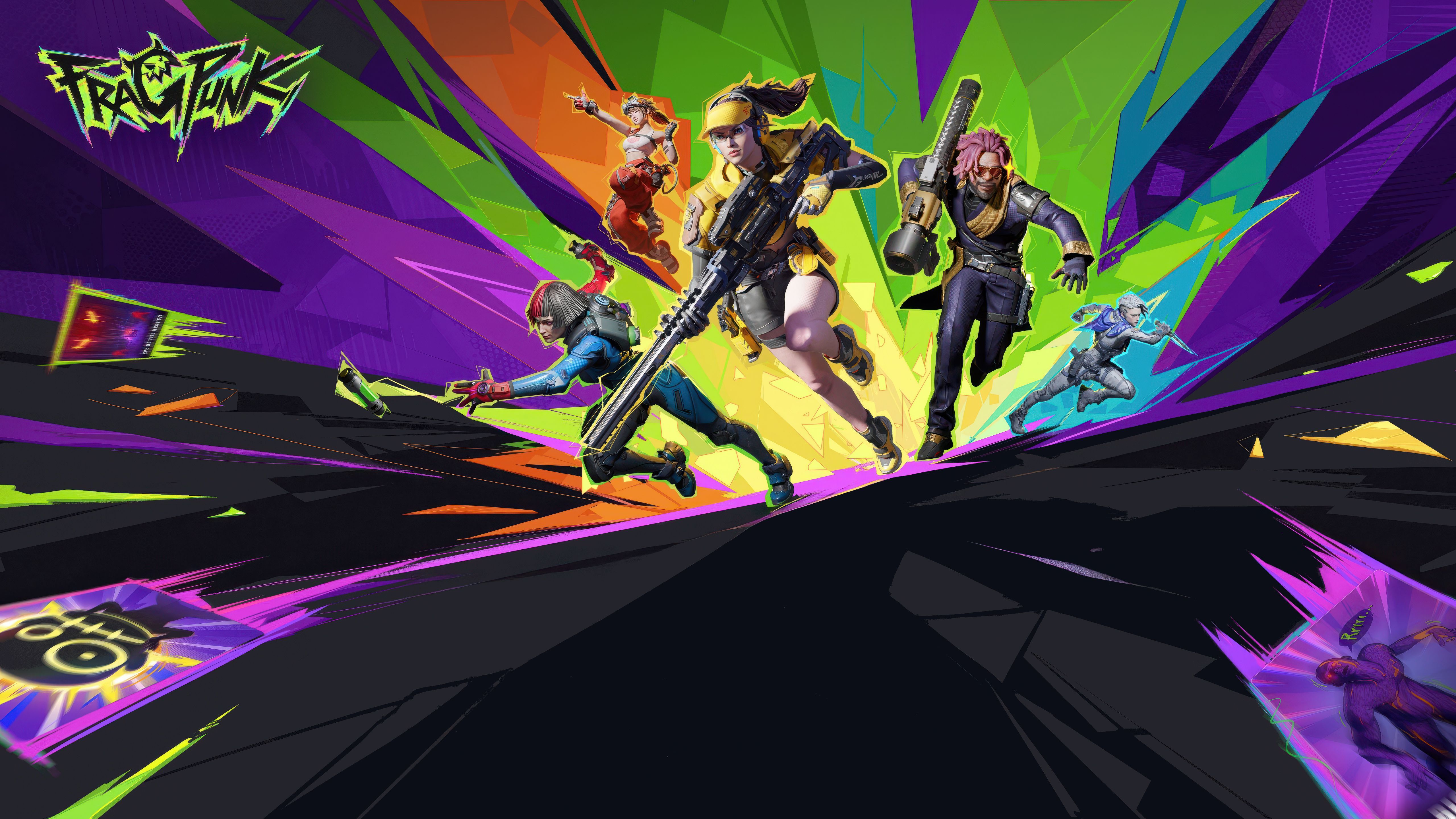 5120x2880 FragPunk Wallpaper 4K, Game poster, 2025 Games, 5K
