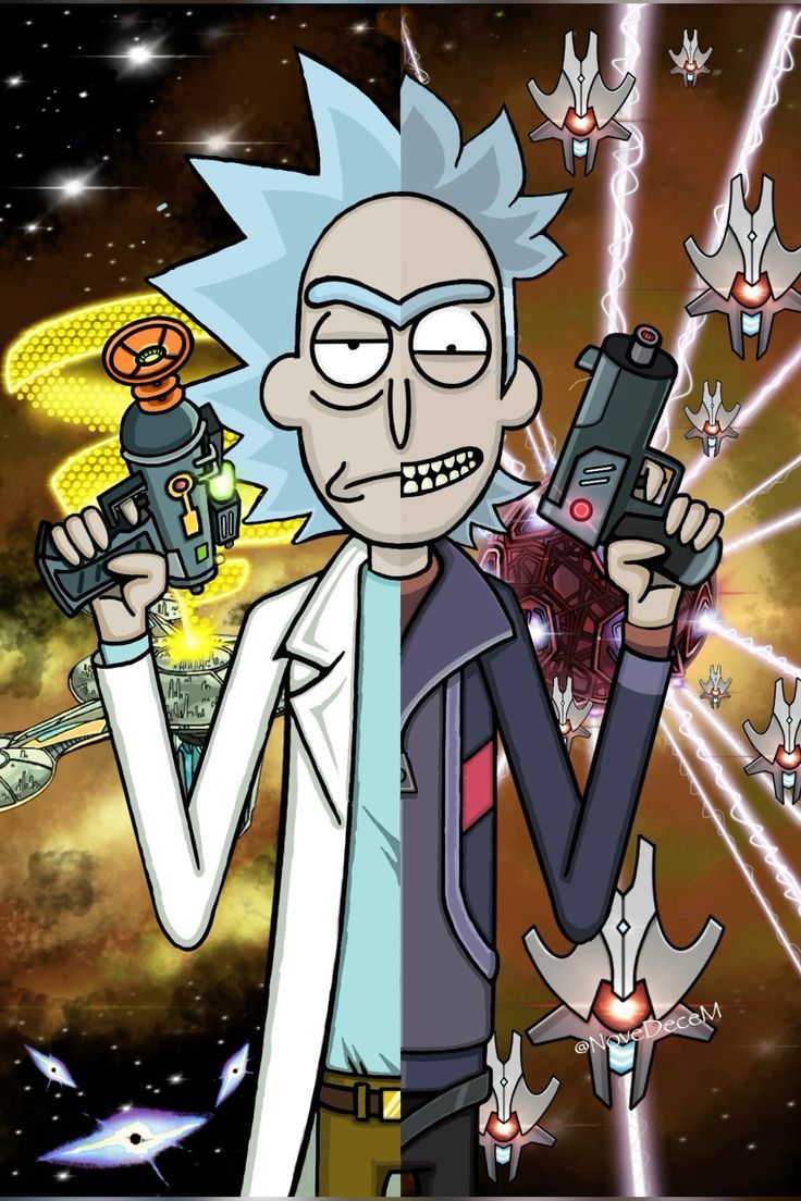736x1104 Rick C 137 & Rick Prime