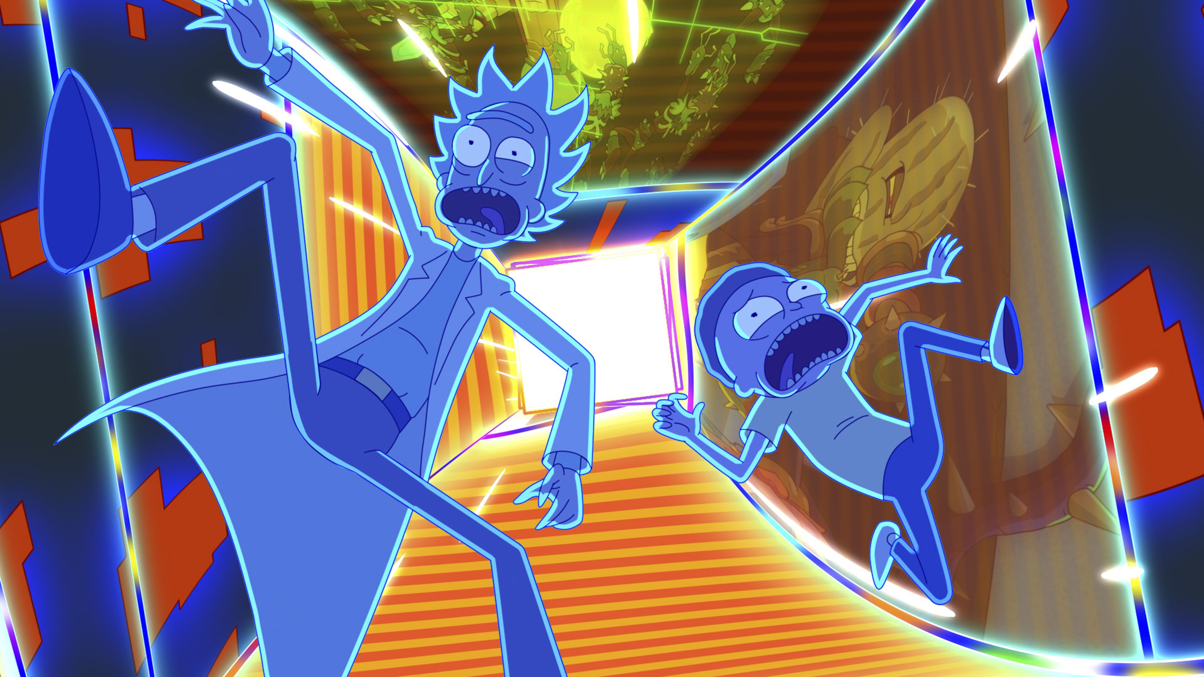 3840x2160 Prime Video: Rick and Morty, Season 8