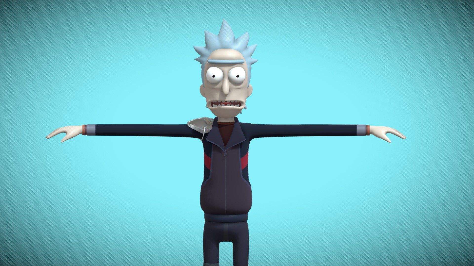 1920x1080 Rick Prime model by Leo Fossa [a7bd831]