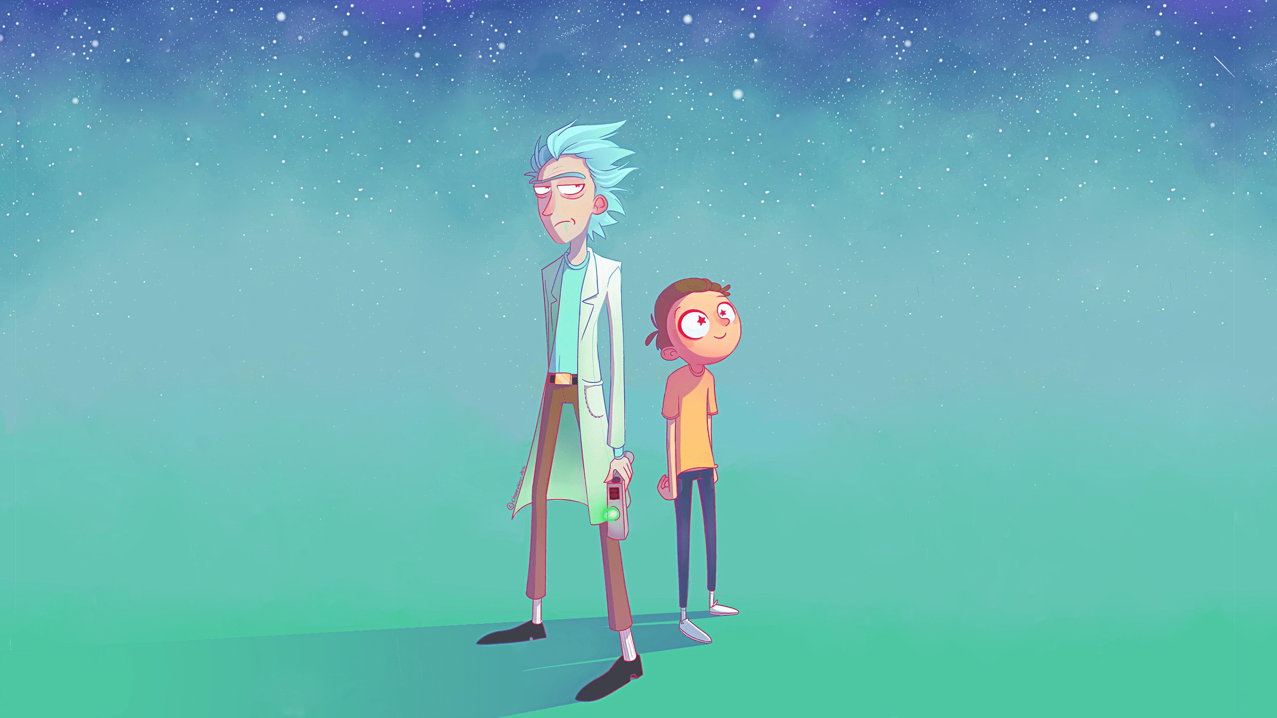 2560x1440 Rick and Morty 4K Ultra HD Wallpaper