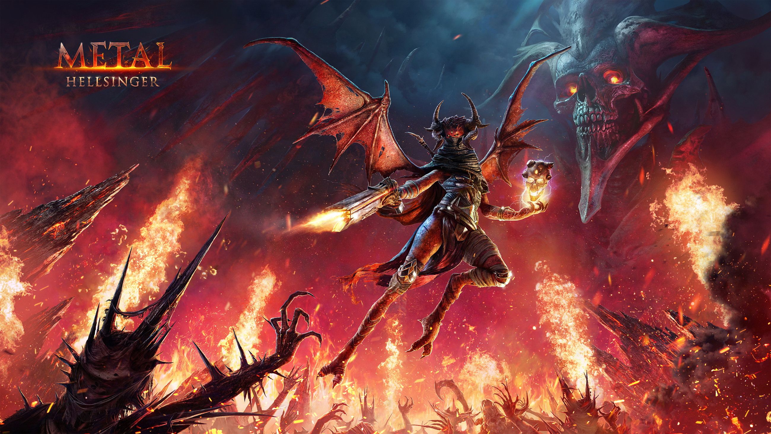 2600x1463 Download Video Game Metal: Hellsinger HD Wallpaper