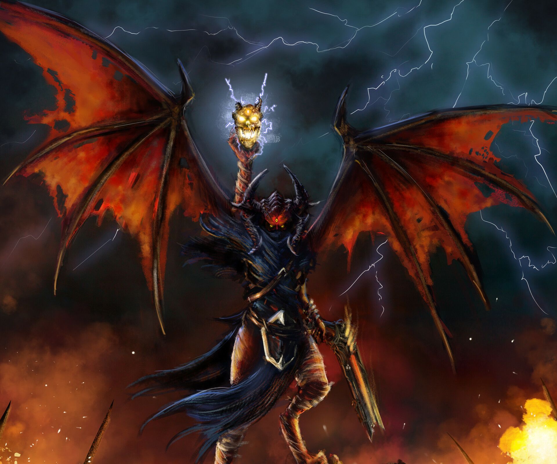 1920x1600 Download Video Game Metal: Hellsinger HD Wallpaperx1600