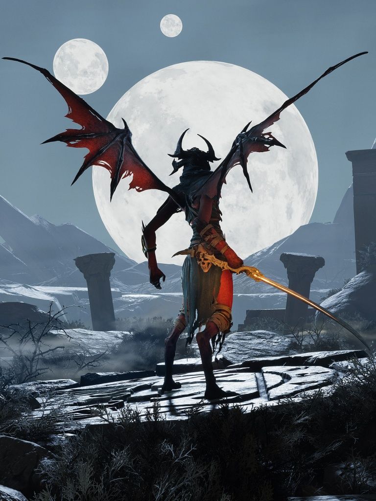 768x1024 Metal: Hellsinger Wallpaper 4K, PlayStation Video Game