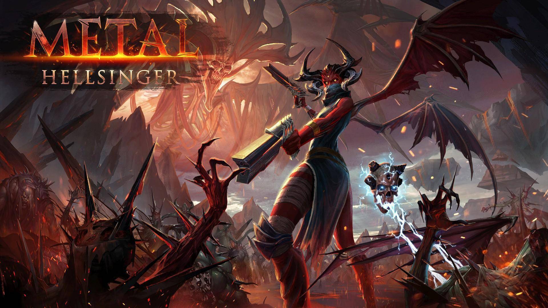 1920x1080 Metal: Hellsinger—Headshot Demon's Rhythm Battle