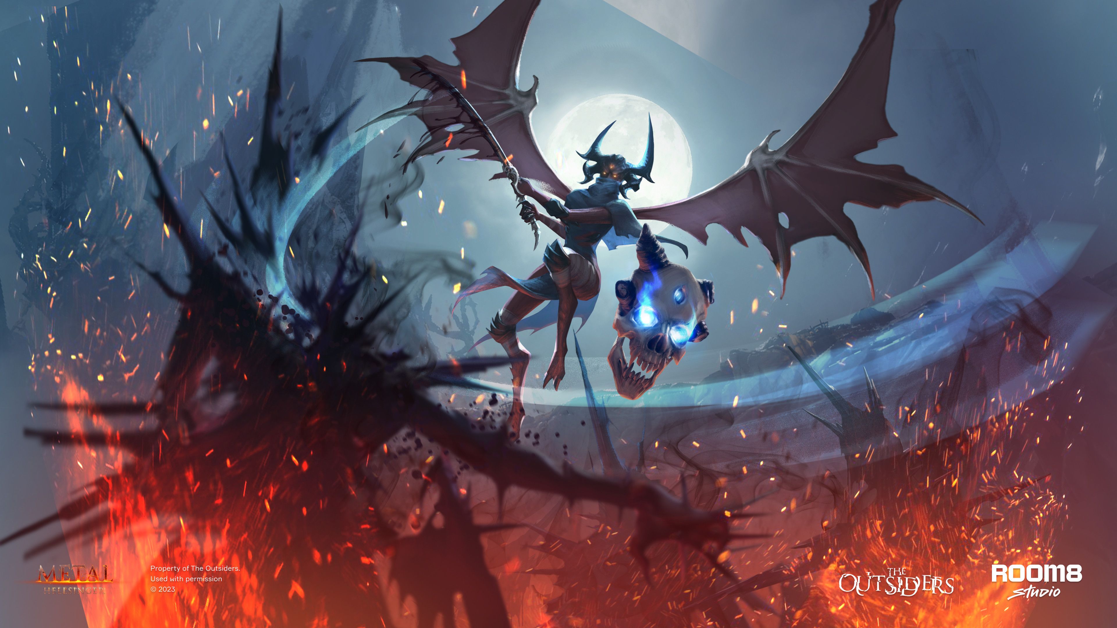 3840x2160 Metal: Hellsinger