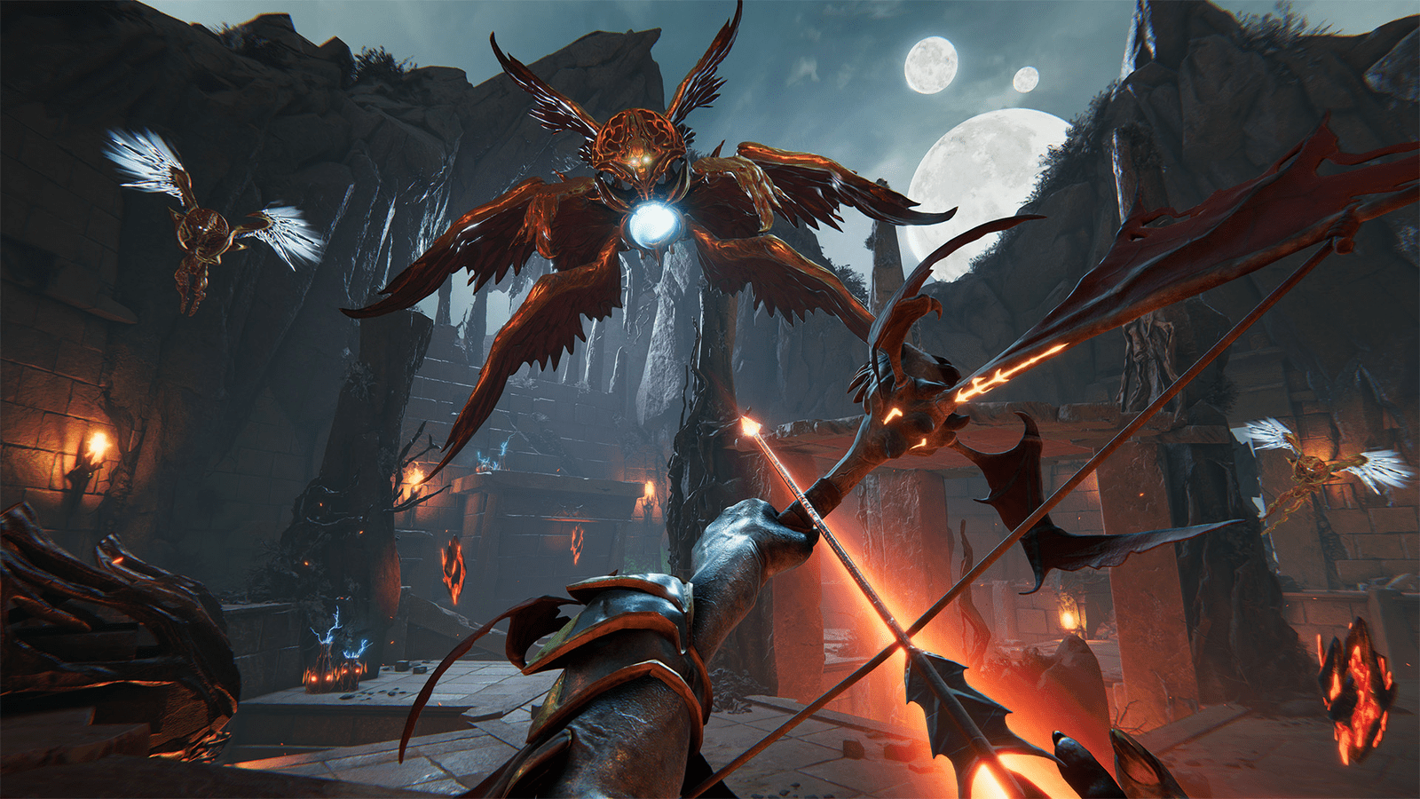 1600x900 Metal: Hellsinger's free horde mode update and new DLC are out now. Rock Paper Shotgun