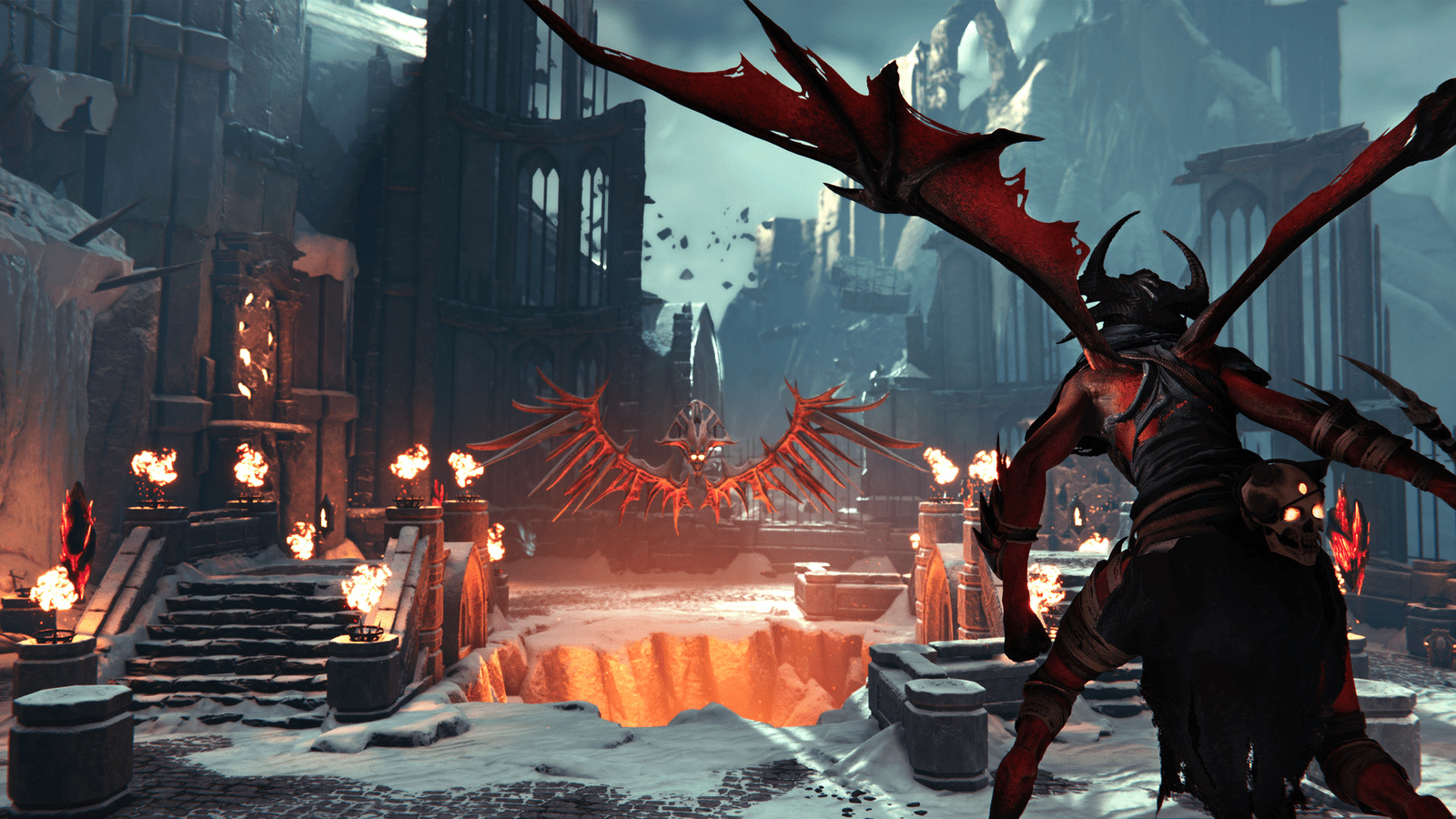 1600x900 Metal: Hellsinger review rhythm shooter that has no right to be this good