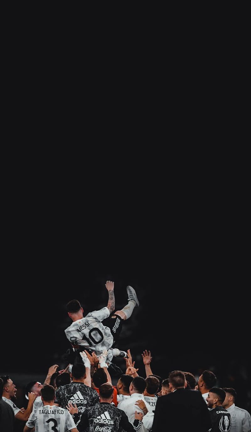 800x1377 Finalissima in 2022. Messi and ronaldo, Messi, Football love, HD phone wallpaper