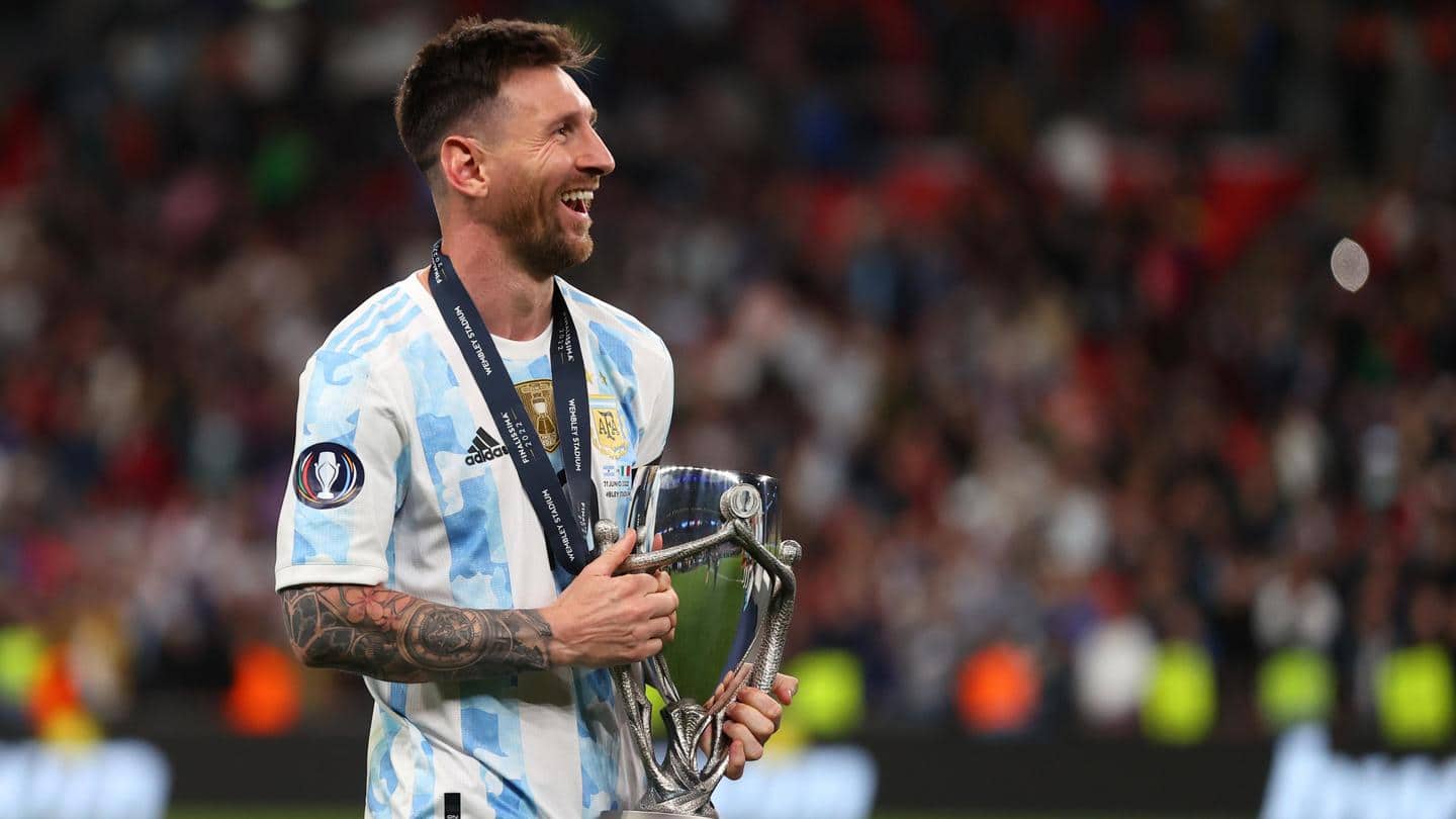 1440x810 La Finalissima, Messi shines as Argentina beat Italy: Records broken