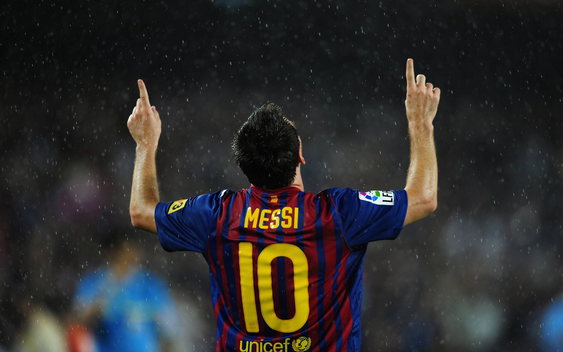 1920x1200 Download Lionel Messi Facing The Sky Wallpaper