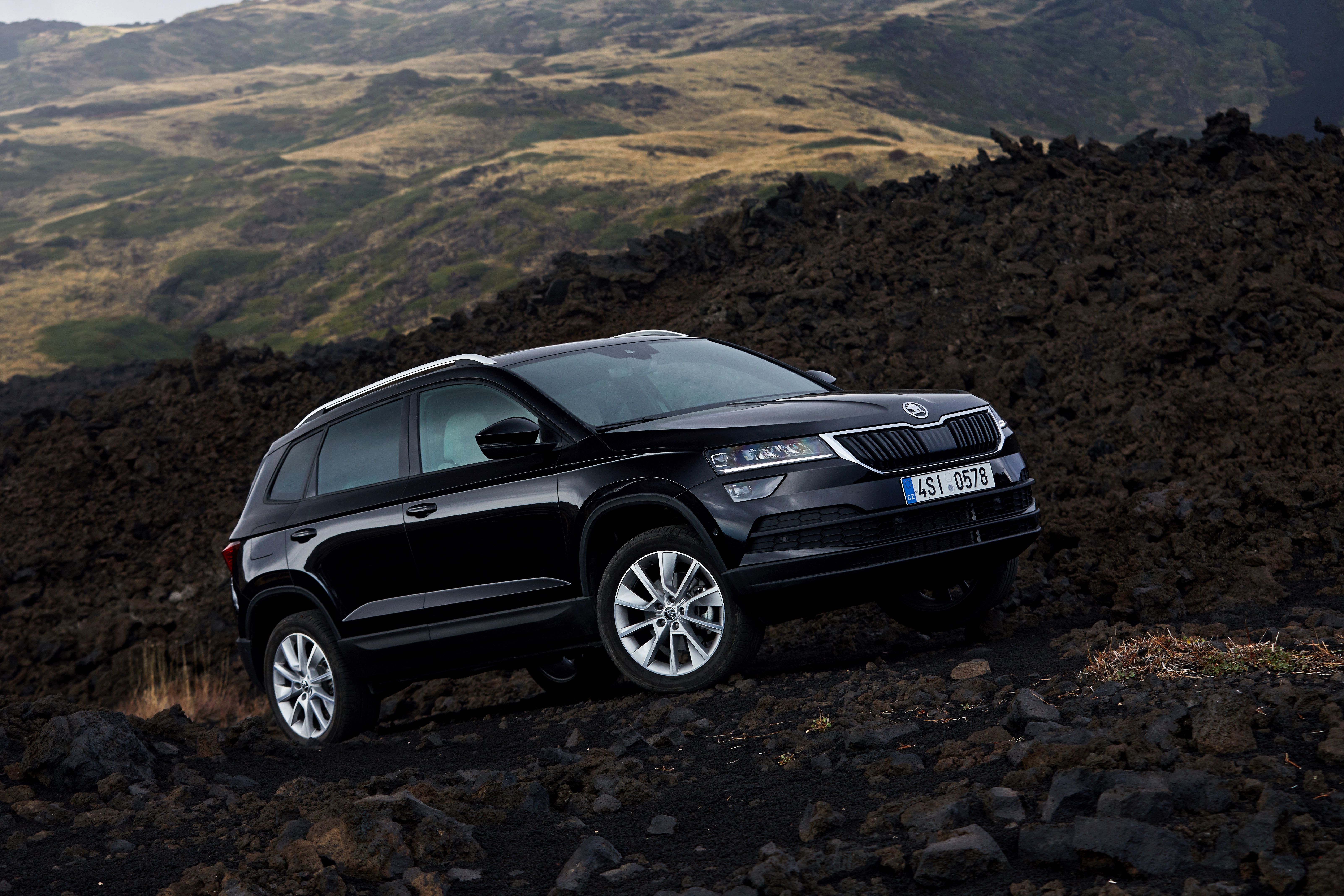 6409x4273 Wallpaper earth, black, Skoda, Skoda, Karoq for mobile and desktop, section другие марки, resolution 6409x4273