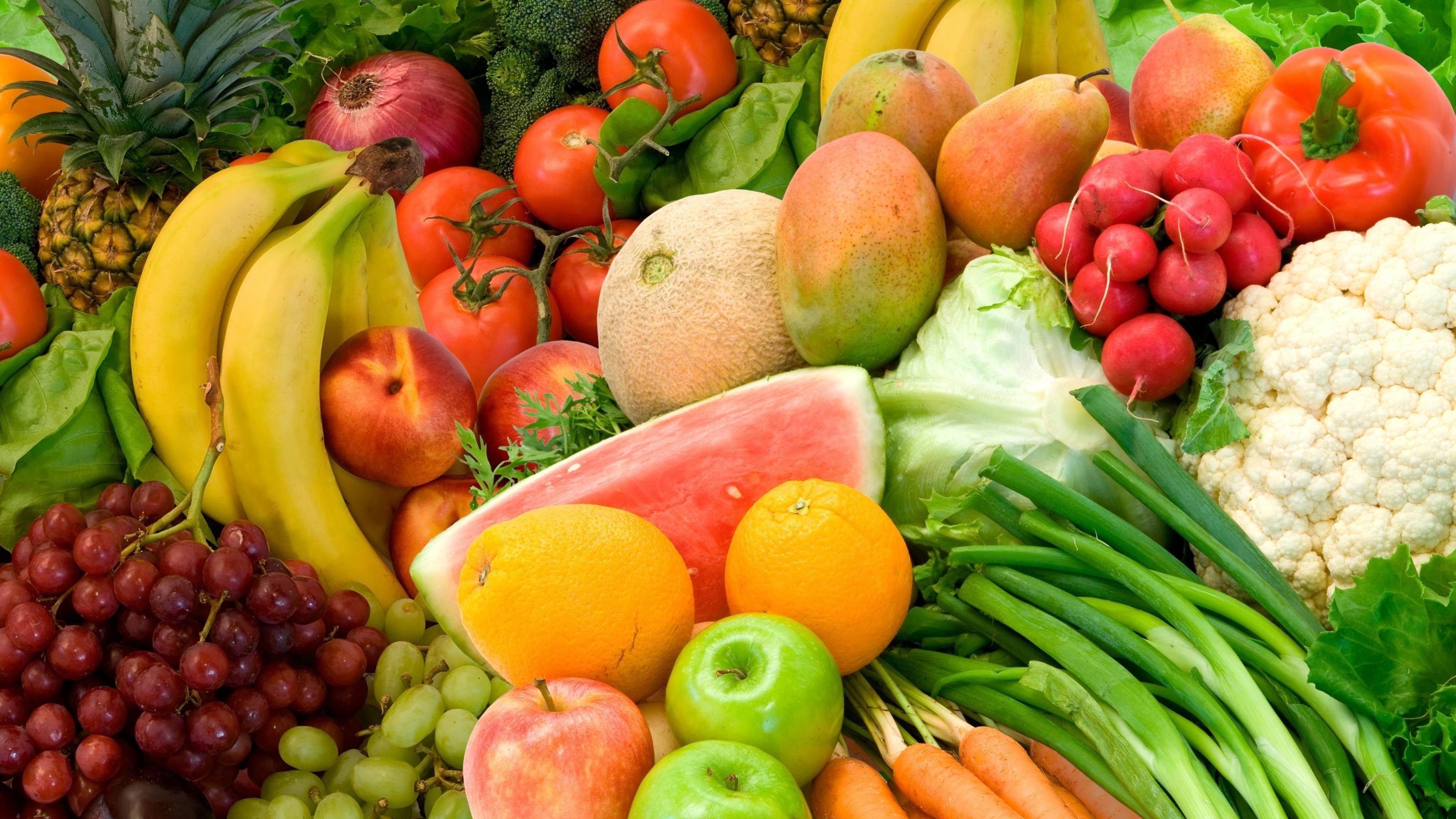 3840x2160 Healthy Food Wallpaper