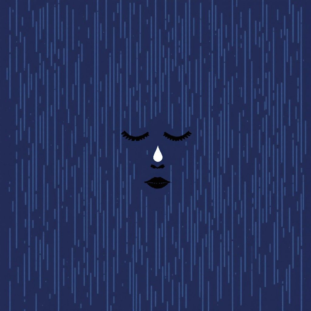 1024x1024 Free Tears In Rain Image, Pixel, Minimal
