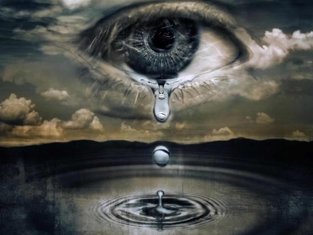 1024x768 TEARS, RAIN, CLOUDS, LIFE Donner Books