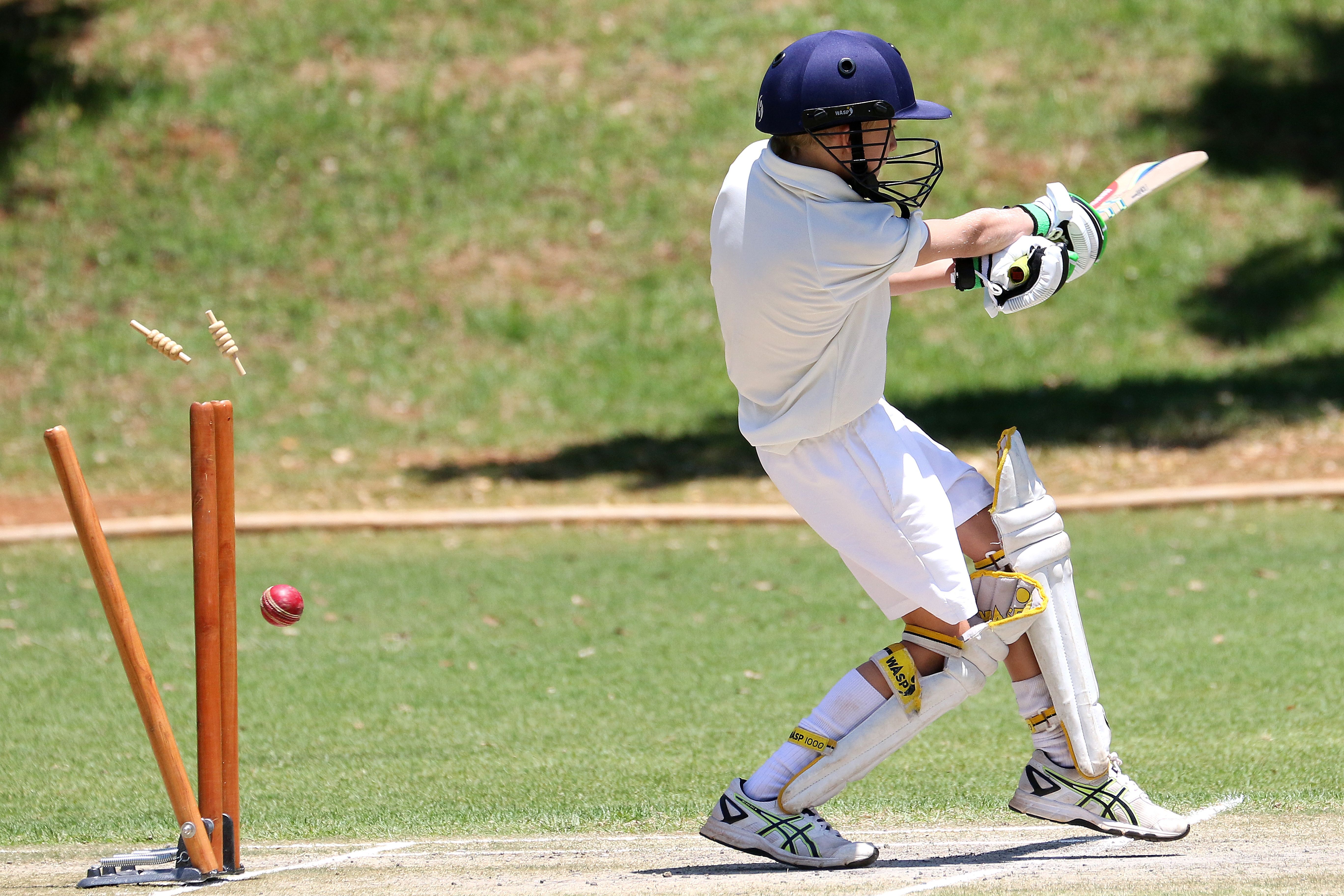 5472x3648 Boys Playing Cricket · Free