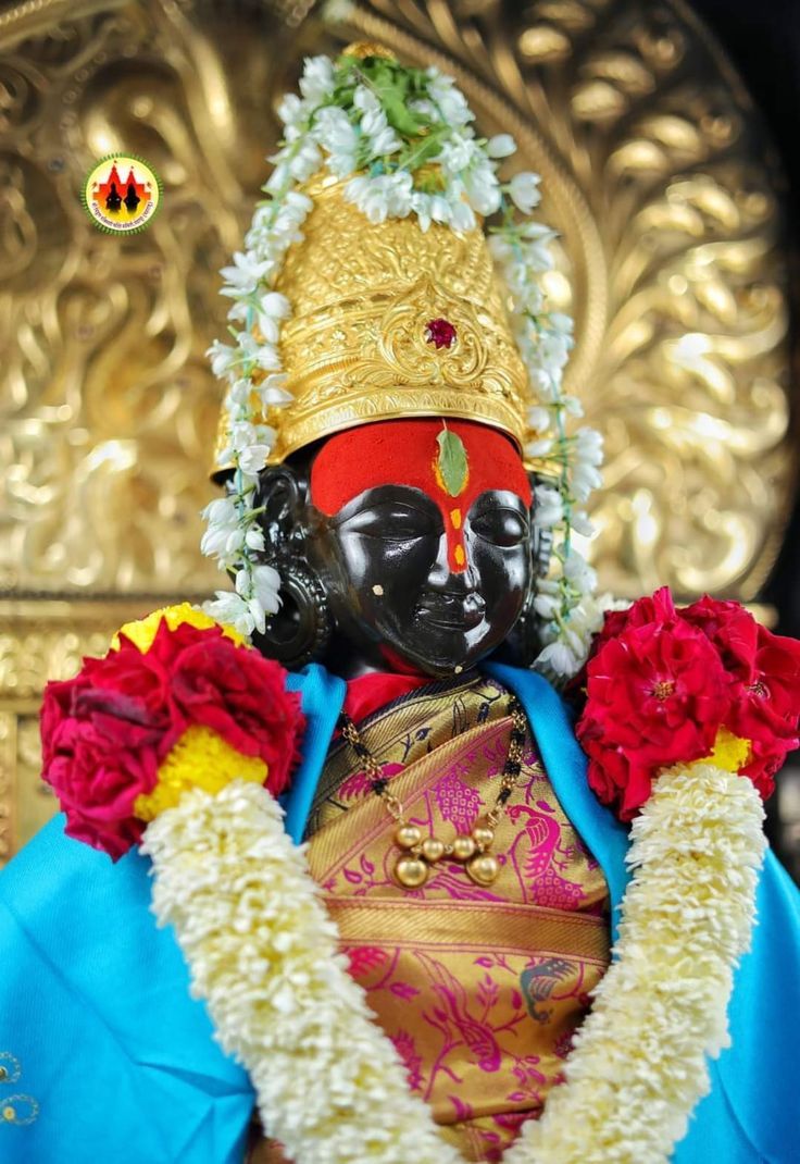 736x1070 Balumama photo HD 4k. Sri panduranga temple, Lord srinivasa image hd, Rukmini devi