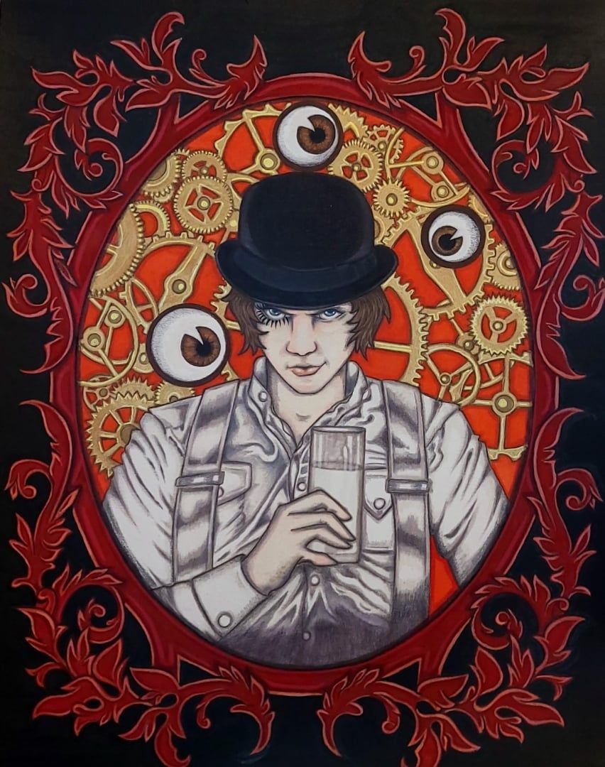 852x1080 Alex DeLarge- A Clockwork Orange