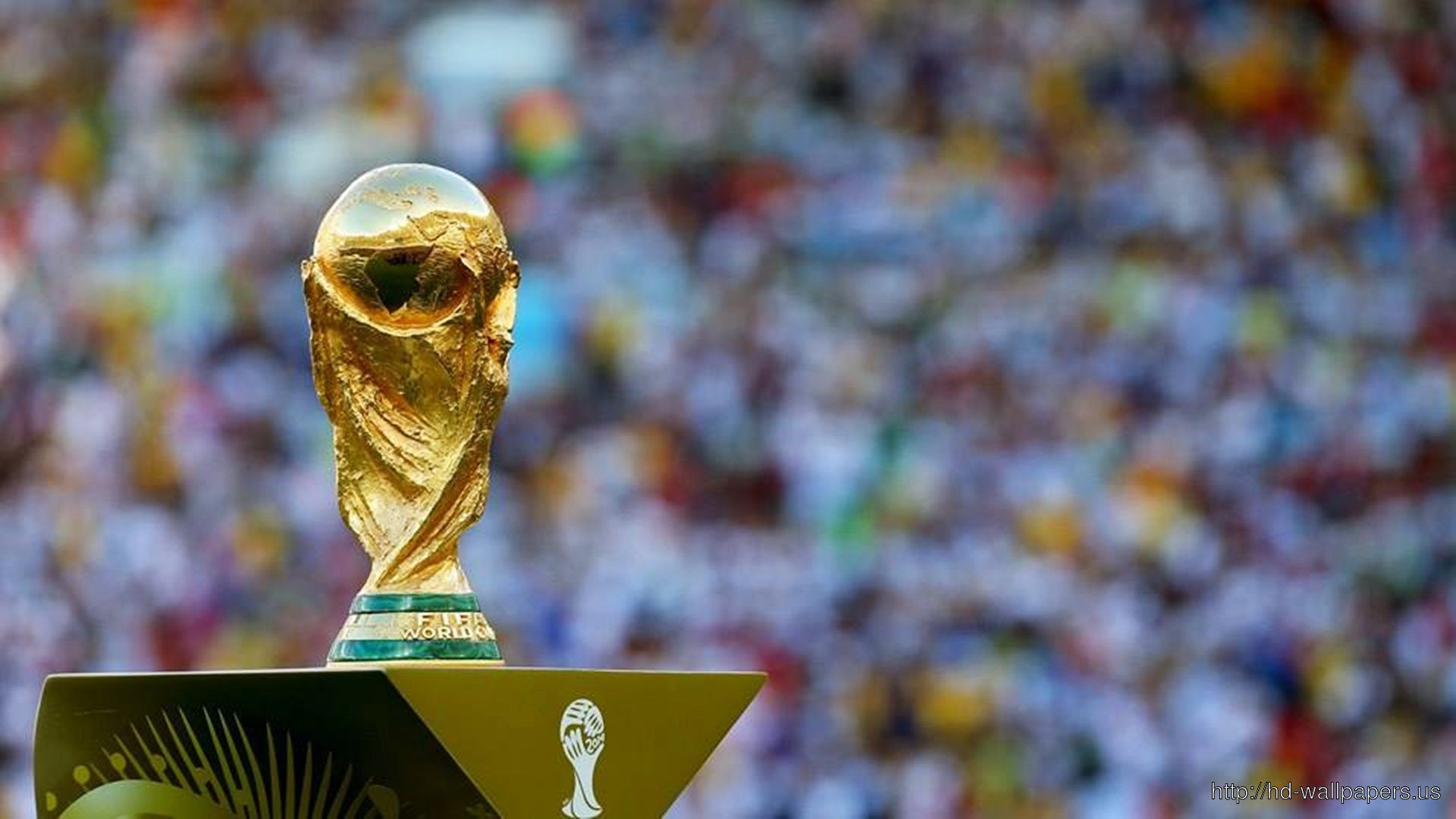 1920x1080 FIFA World Cup Trophy Wallpaper