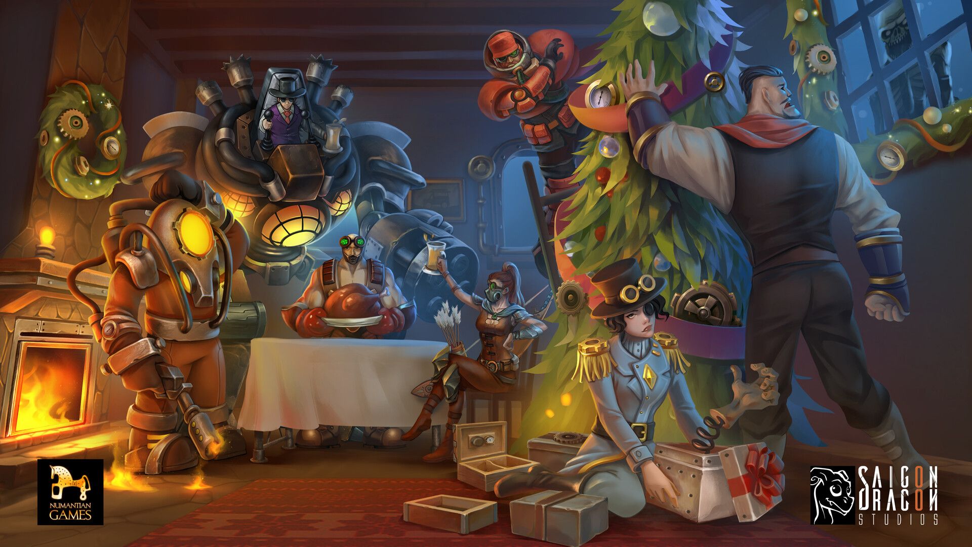 1920x1080 Saigon Dragon Studios Are Billions Christmas reunion