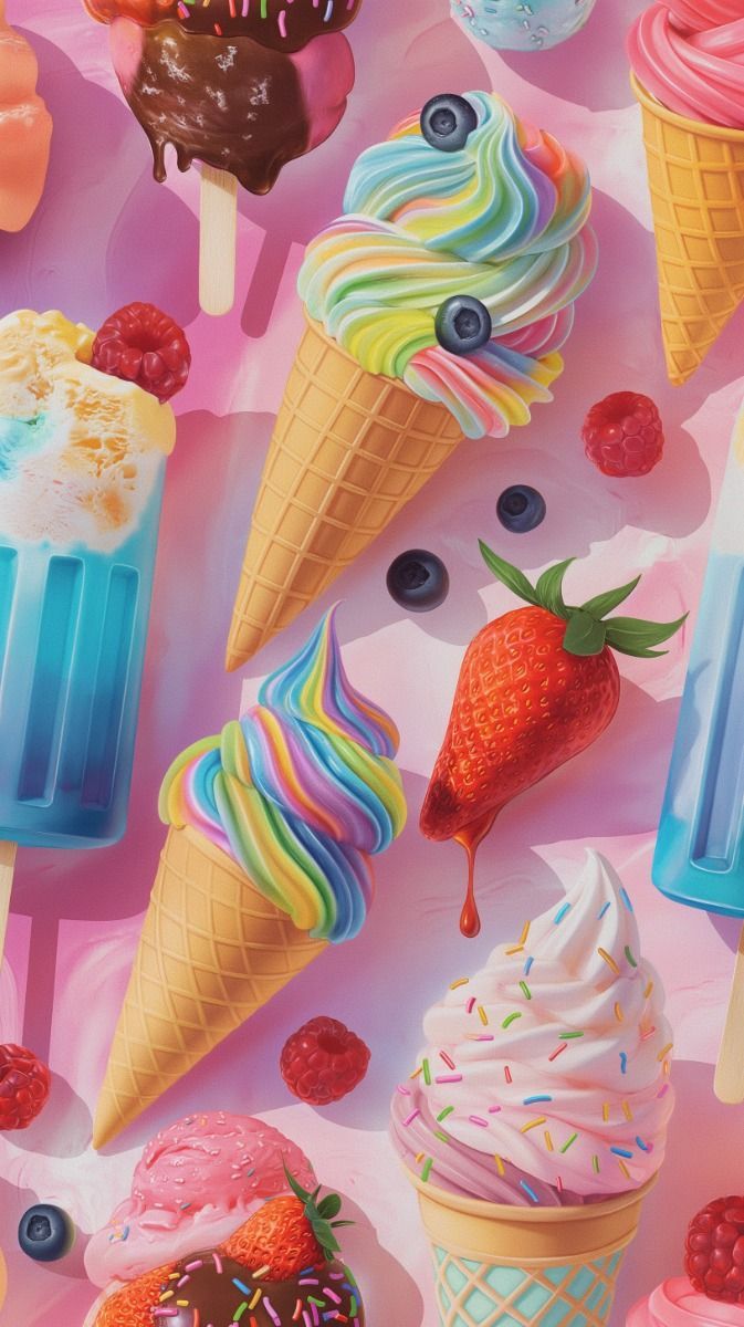 673x1200 Wallpaper Idea. Ice Cream Wallpaper