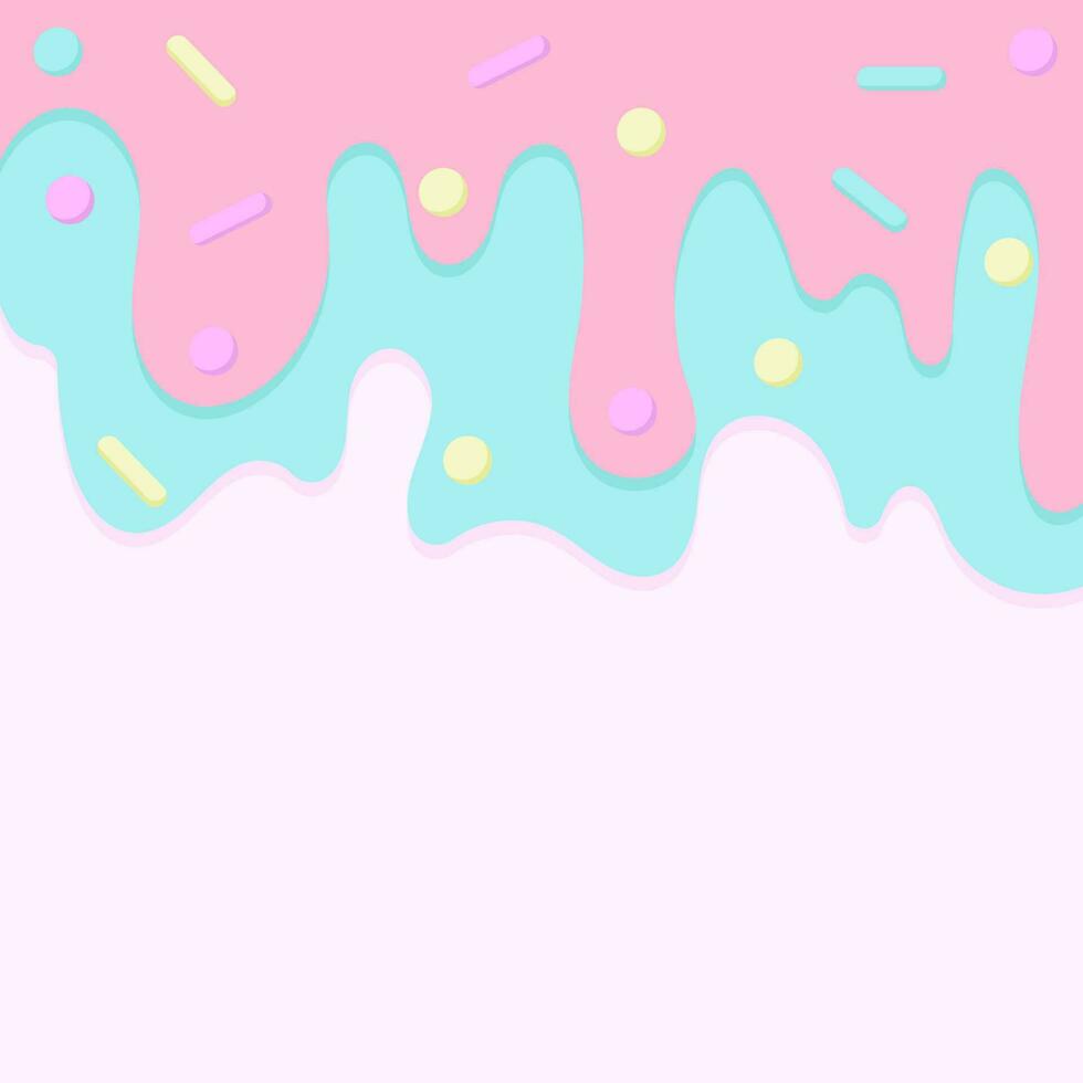 980x980 Blue and pink Liquid ice cream background
