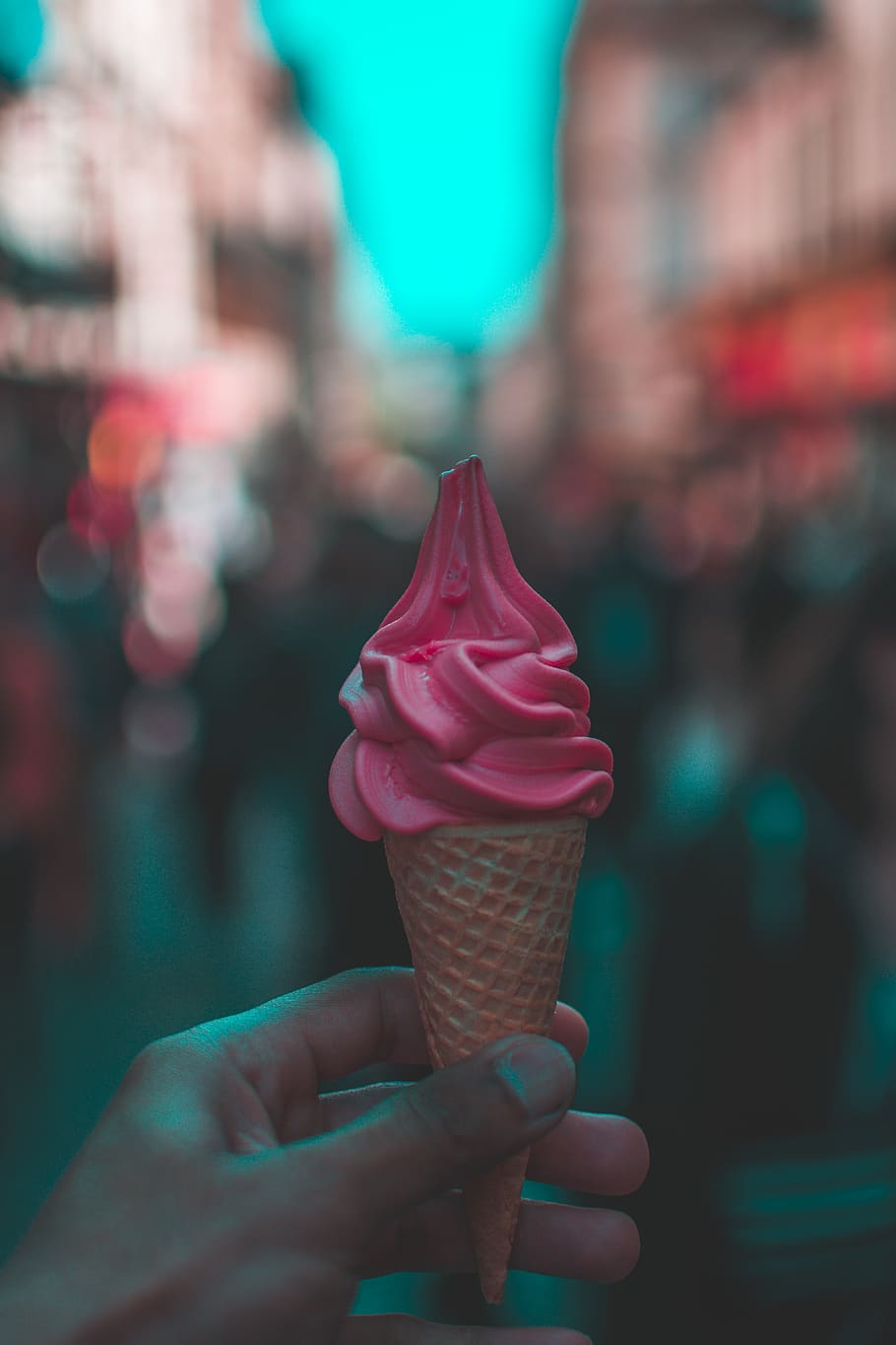 910x1365 Icecream 1080P, 2K, 4K, 5K HD wallpaper free download