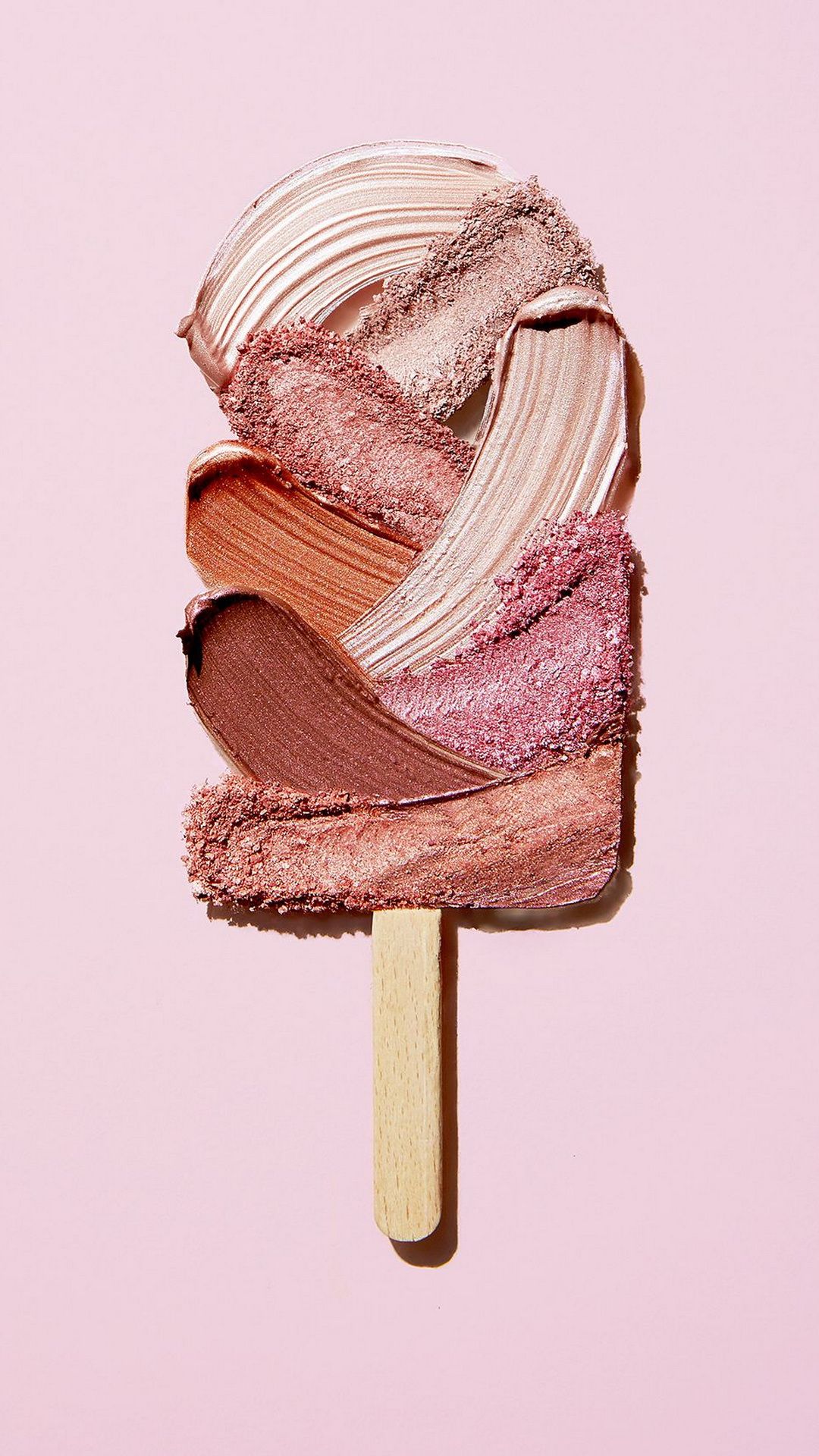 1080x1920 Wallpaper Ice Cream, Pink, Aesthetics, Colored, Pink Ice Cream, Background Free Image