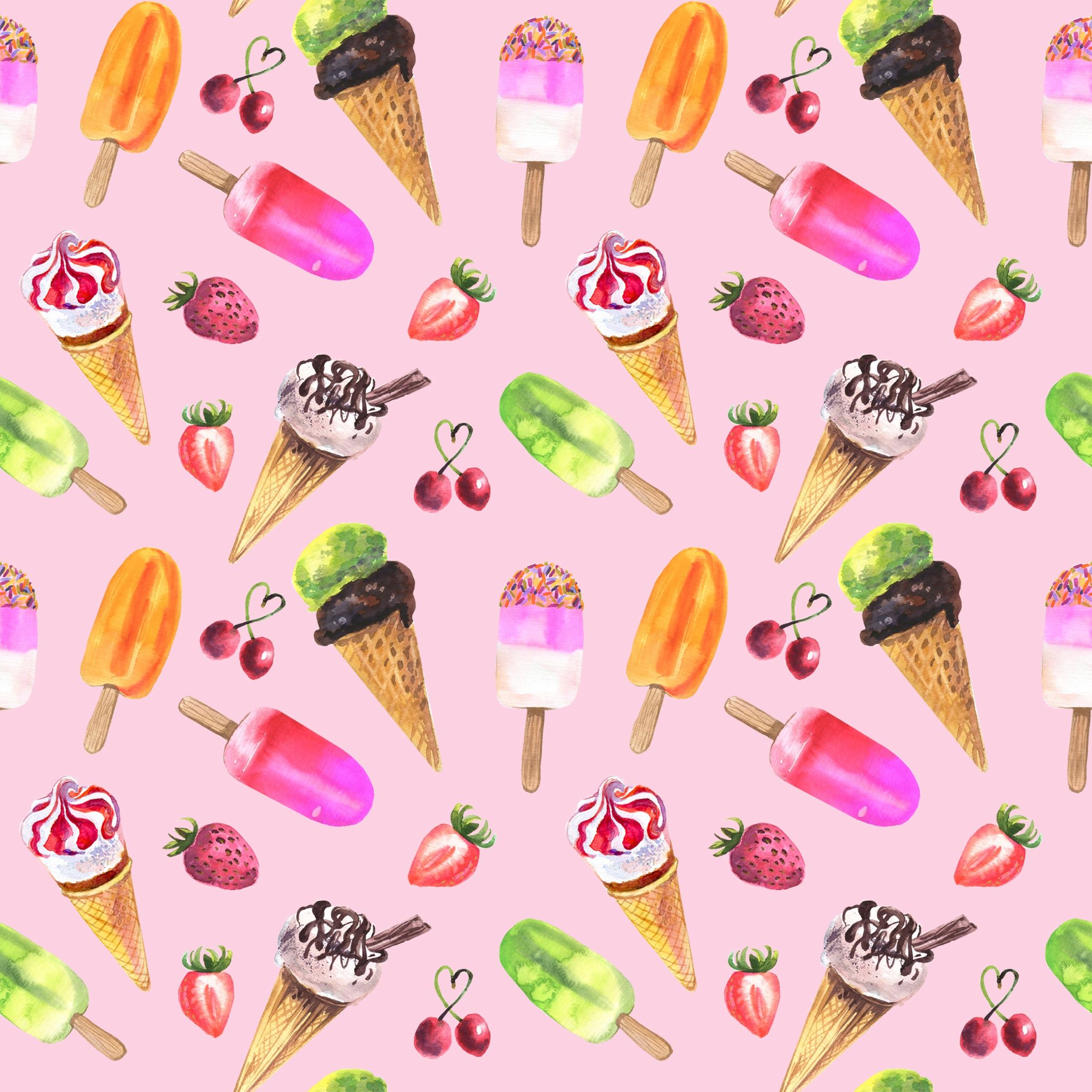 2084x2084 Wallpaper background, ice cream, dessert, ice cream for mobile and desktop, section текстуры, resolution 2084x2084