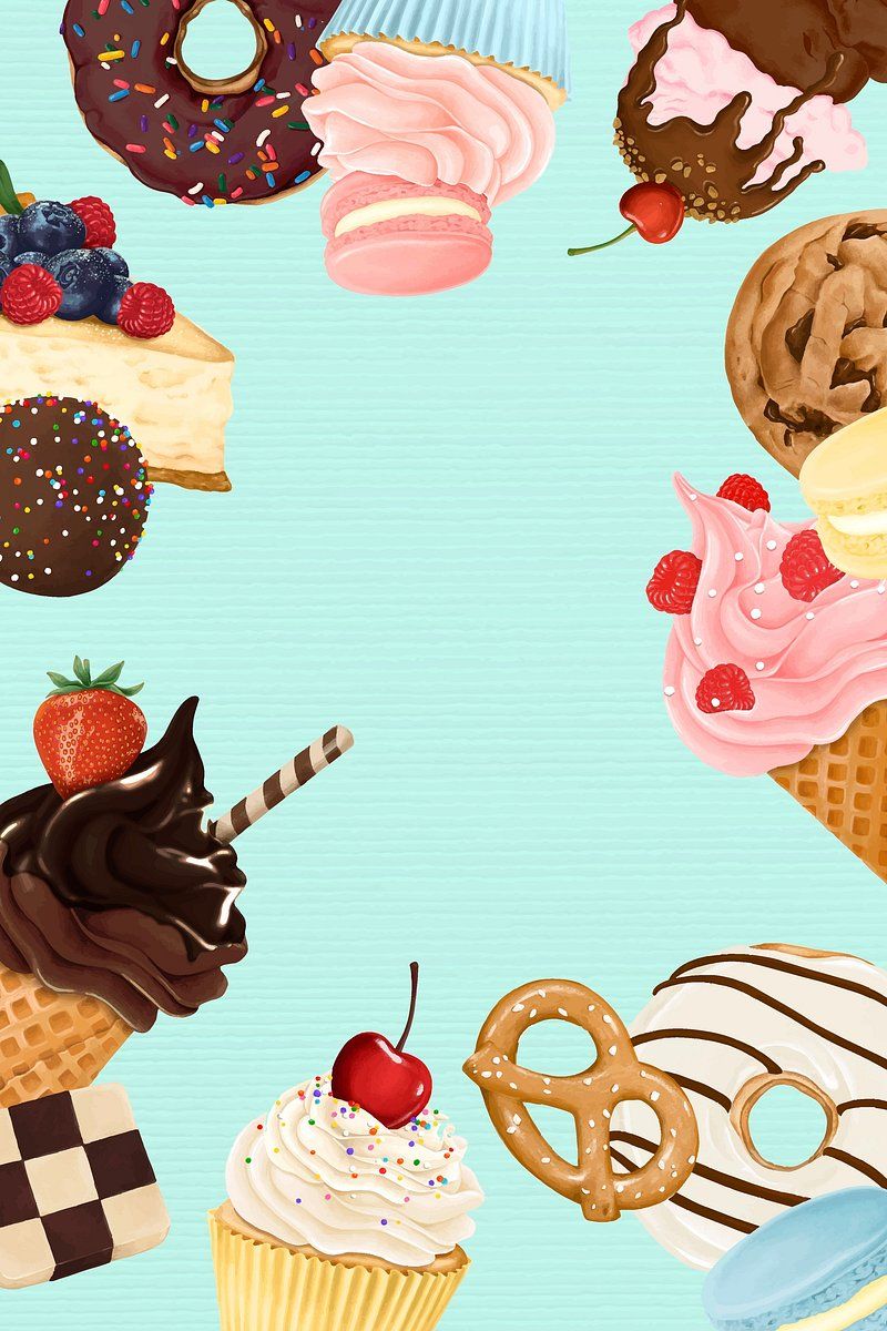 800x1200 Ice Cream Background Wallpaper
