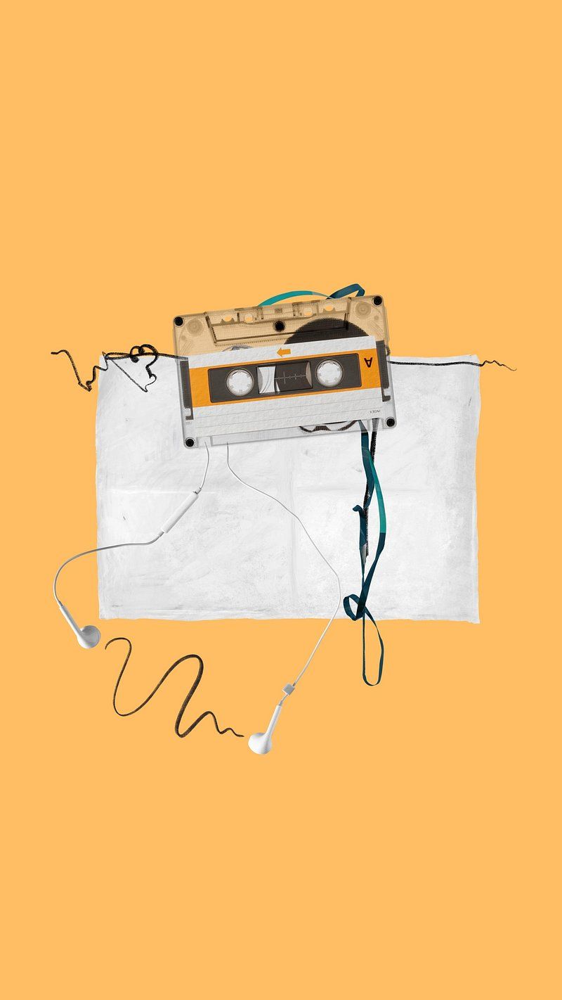 800x1422 Cassette tape, retro music aesthetic