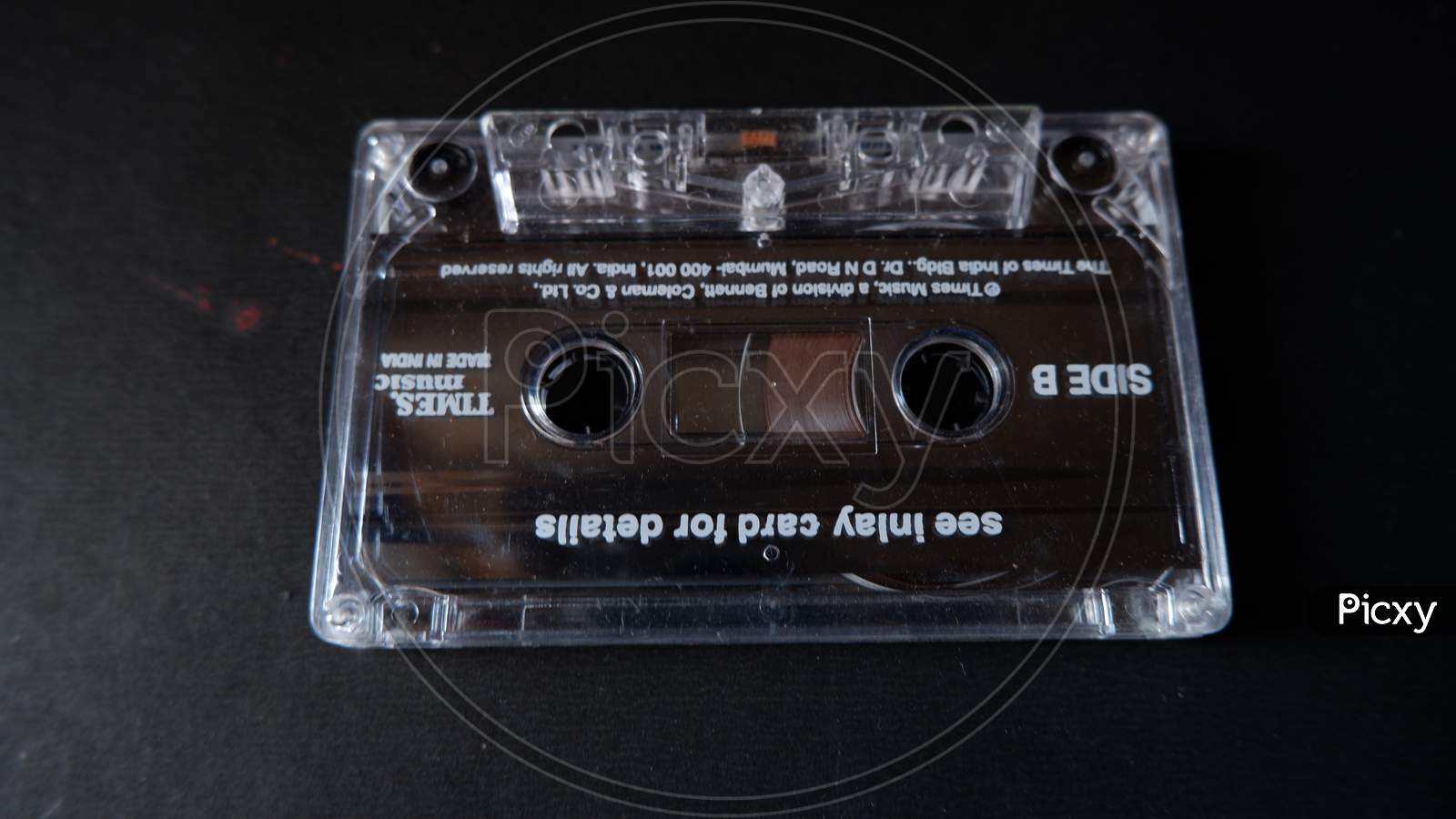 1600x900 Image Of Old Time Audio Cassette On Black Background NA611255 Picxy