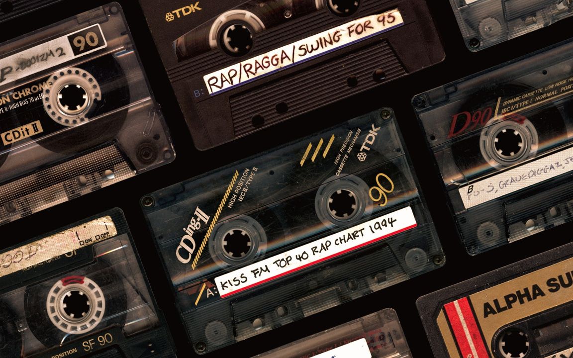 1152x720 Download Music collection, Cassettes, Music, Collection, Retro Wallpaper in 1152x720 Resolution