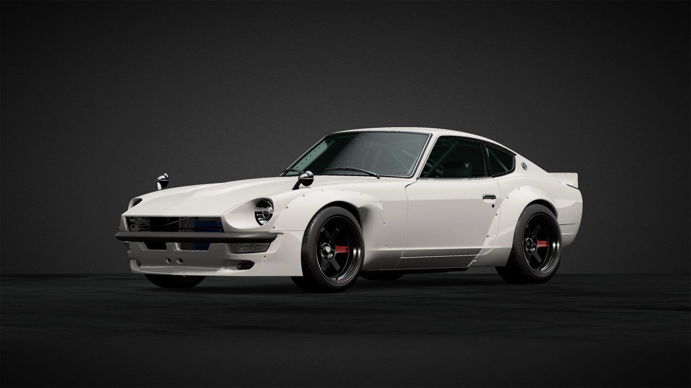 1366x768 Greddy Fugu Z in GT7