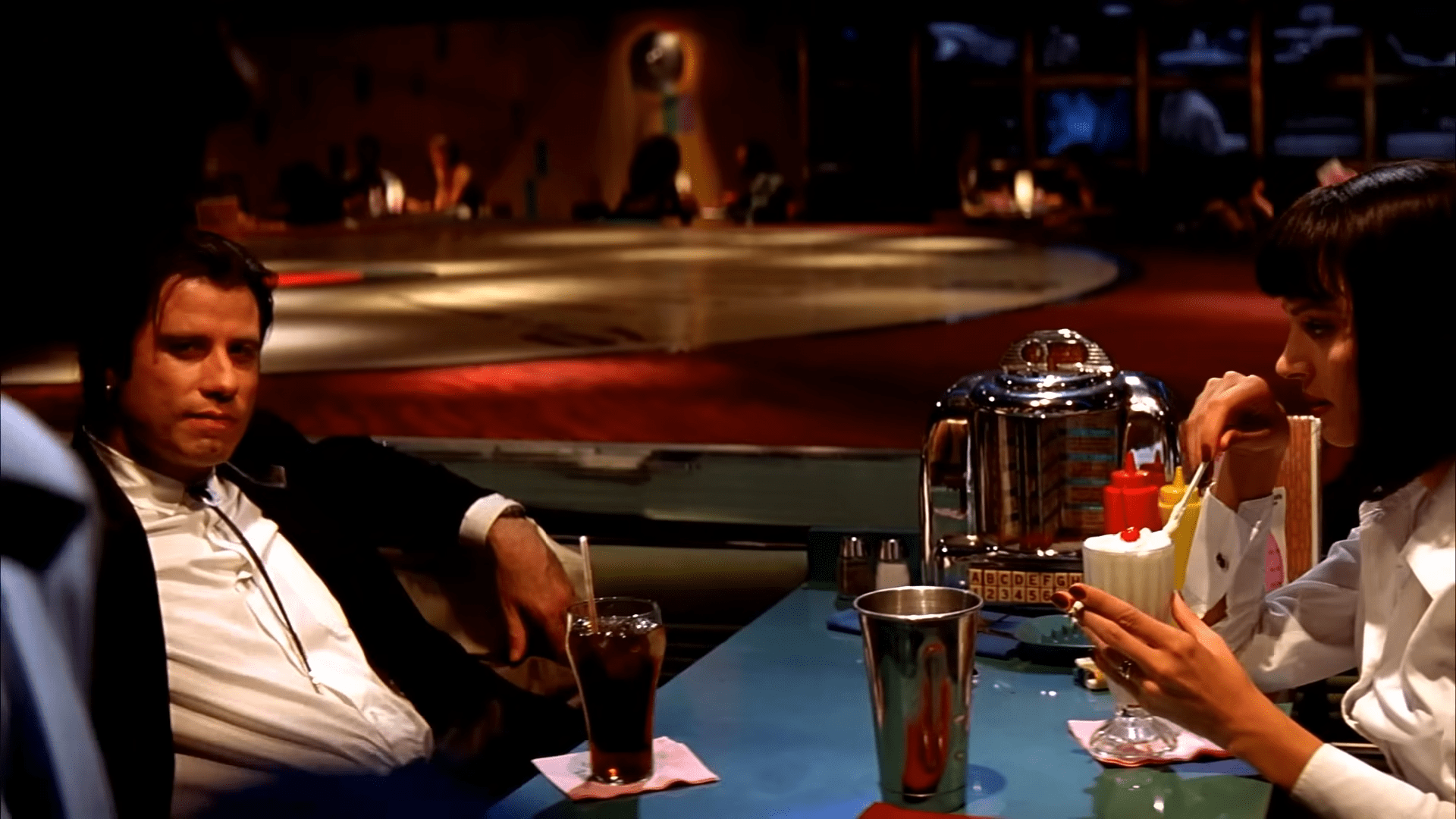 1920x1080 In The Movie Pulp Fiction, What Is The $5 Shake That Vincent Vega (John Travolta) And Mia Wallace (Uma Thurman) Go To Jackrabbit Slim's To Drink? : R HD_MOVIE_SOURCE