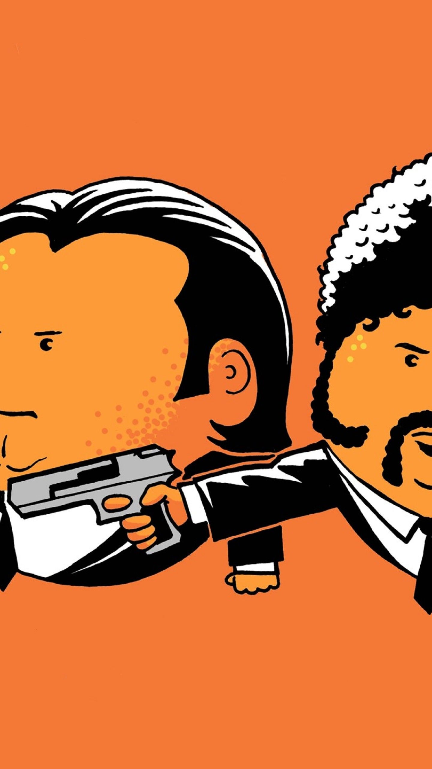 1440x2560 Pulp Fiction Wallpaper