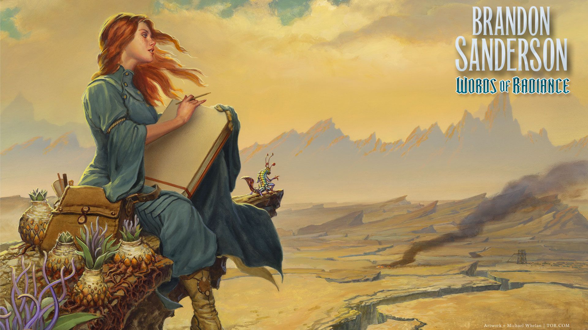 1920x1080 Download a Words of Radiance Wallpaper Featuring Shallan