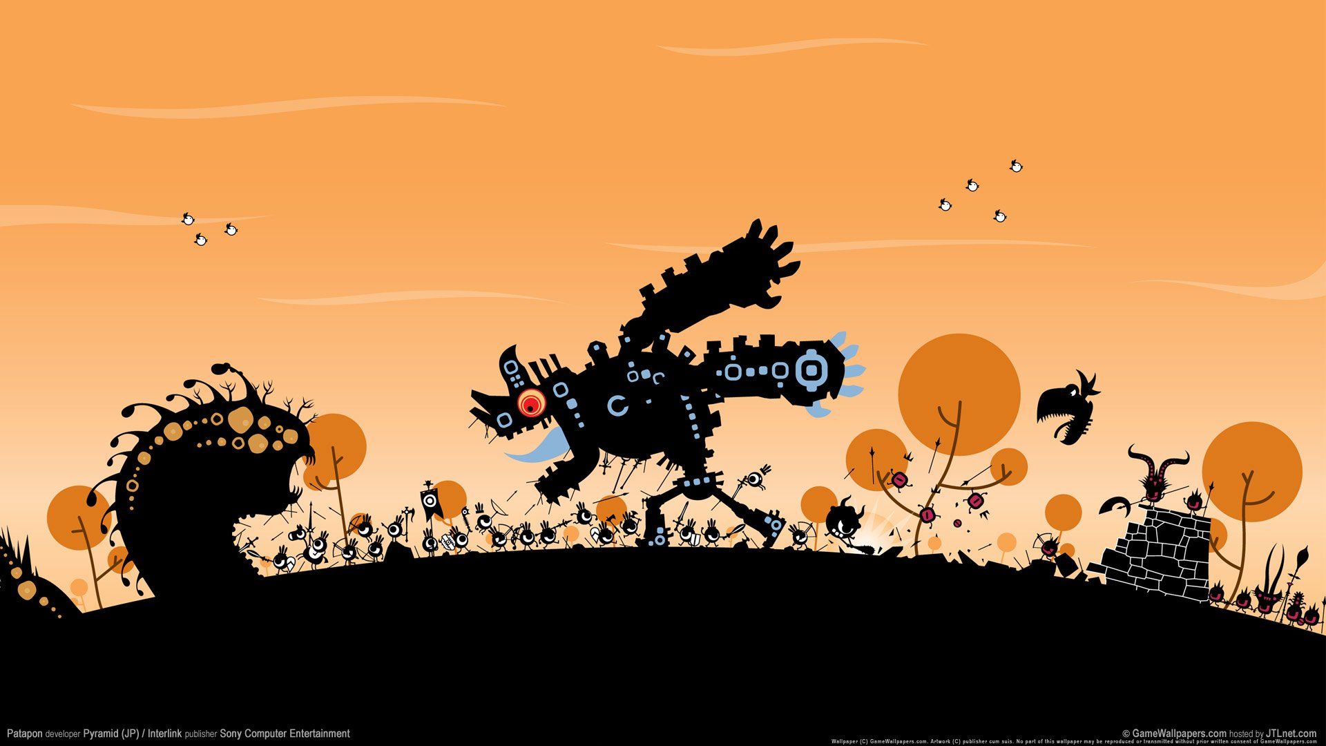 1920x1080 patapon, Rhythm, God, War, Fighting, Action Wallpaper HD / Desktop and Mobile Background