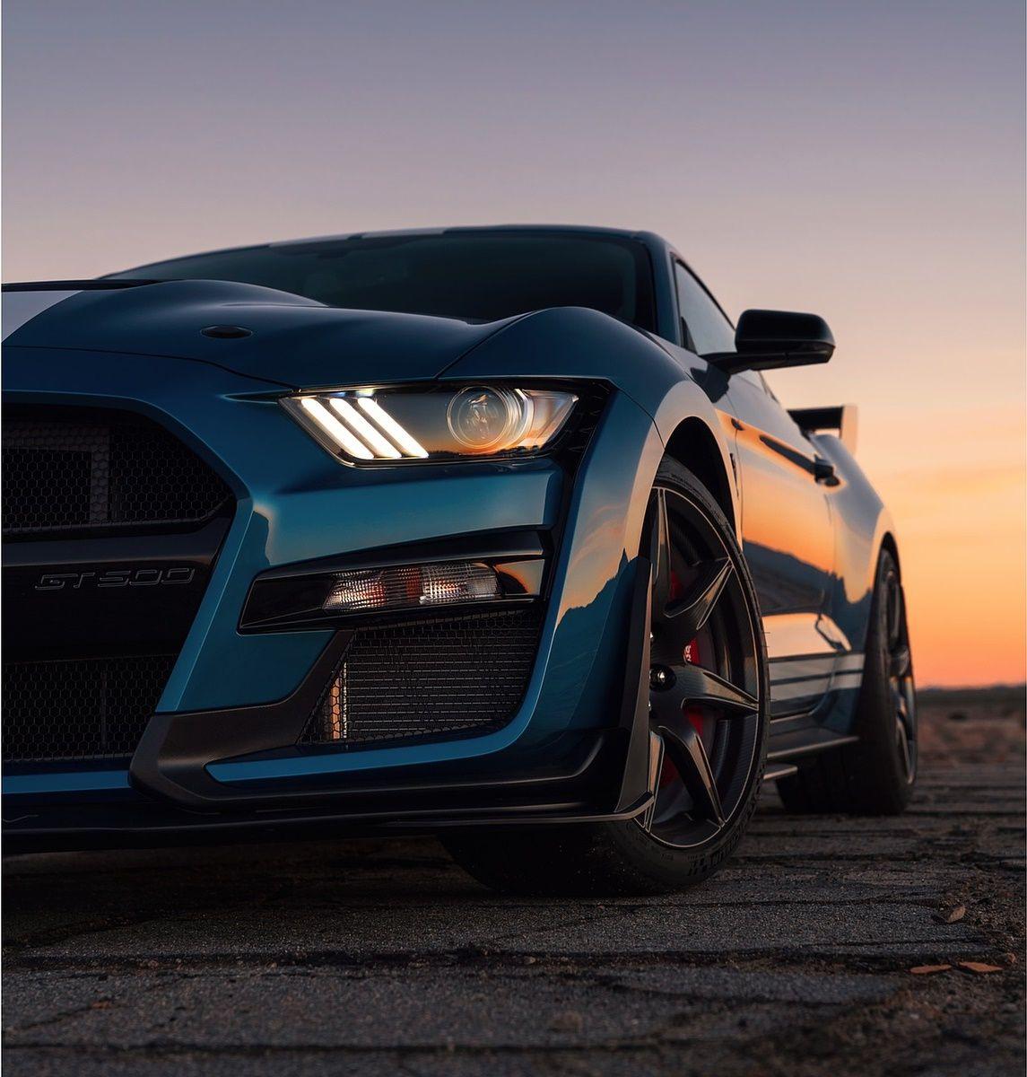 1145x1200 Ford Mustang Shelby GT500 Headlight Wallpaper (90)
