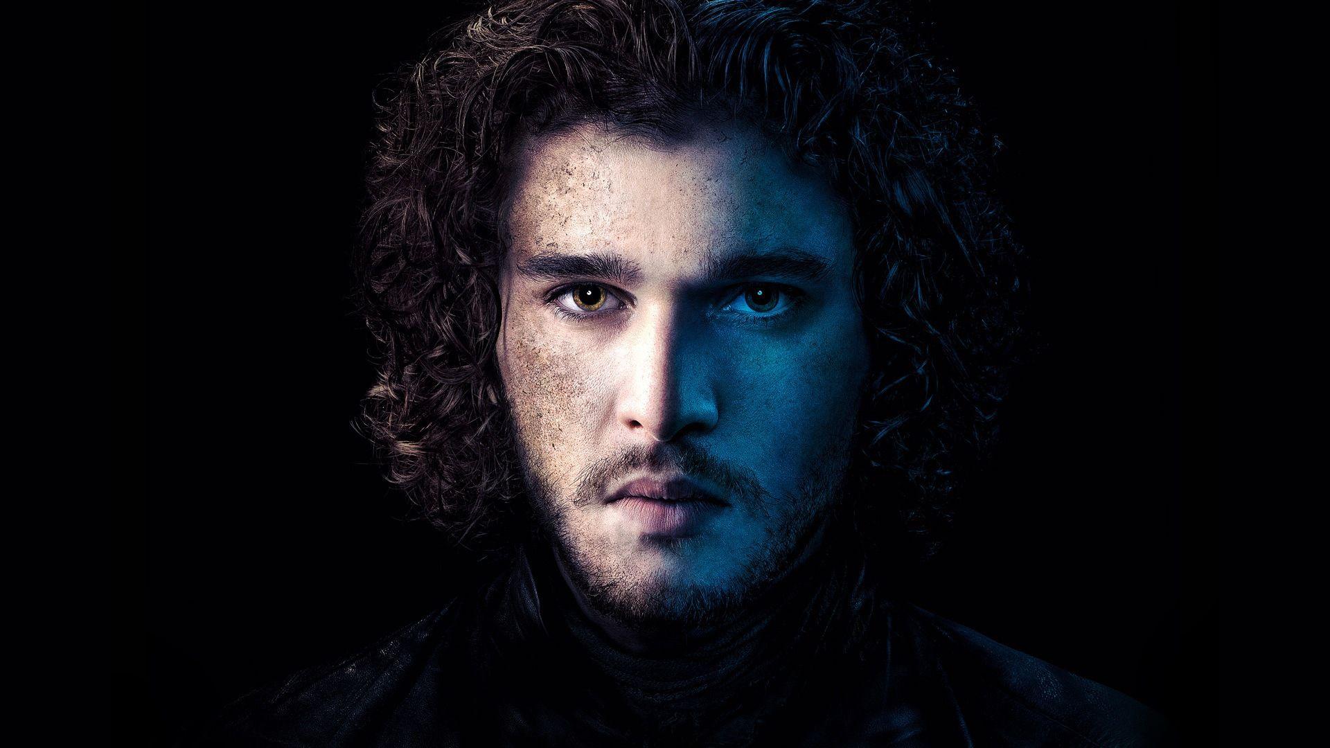 1920x1080 Full HD Wallpaper game of thrones jon snow portrait brown eyes