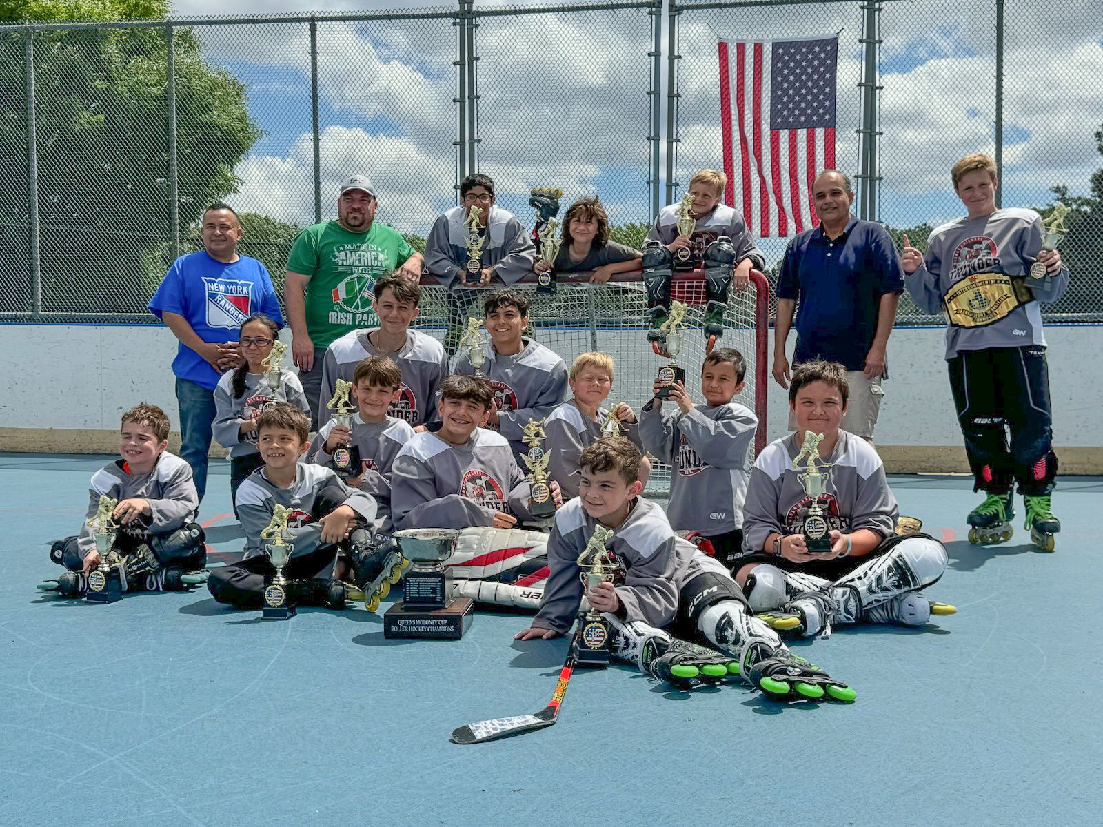 1600x1200 Middle Village Players Roller Hockey League crowns Thunder Trucks as Spring Season champions