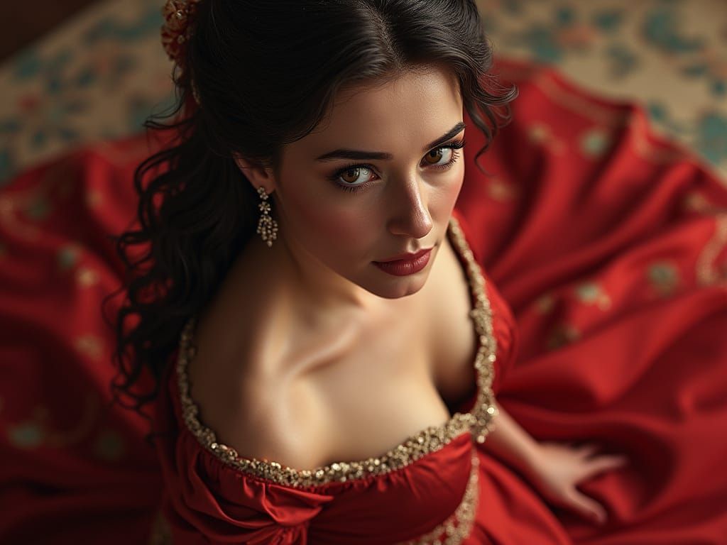 1024x768 Scarlett O'Hara in Detailed Gone With the Wind Gow