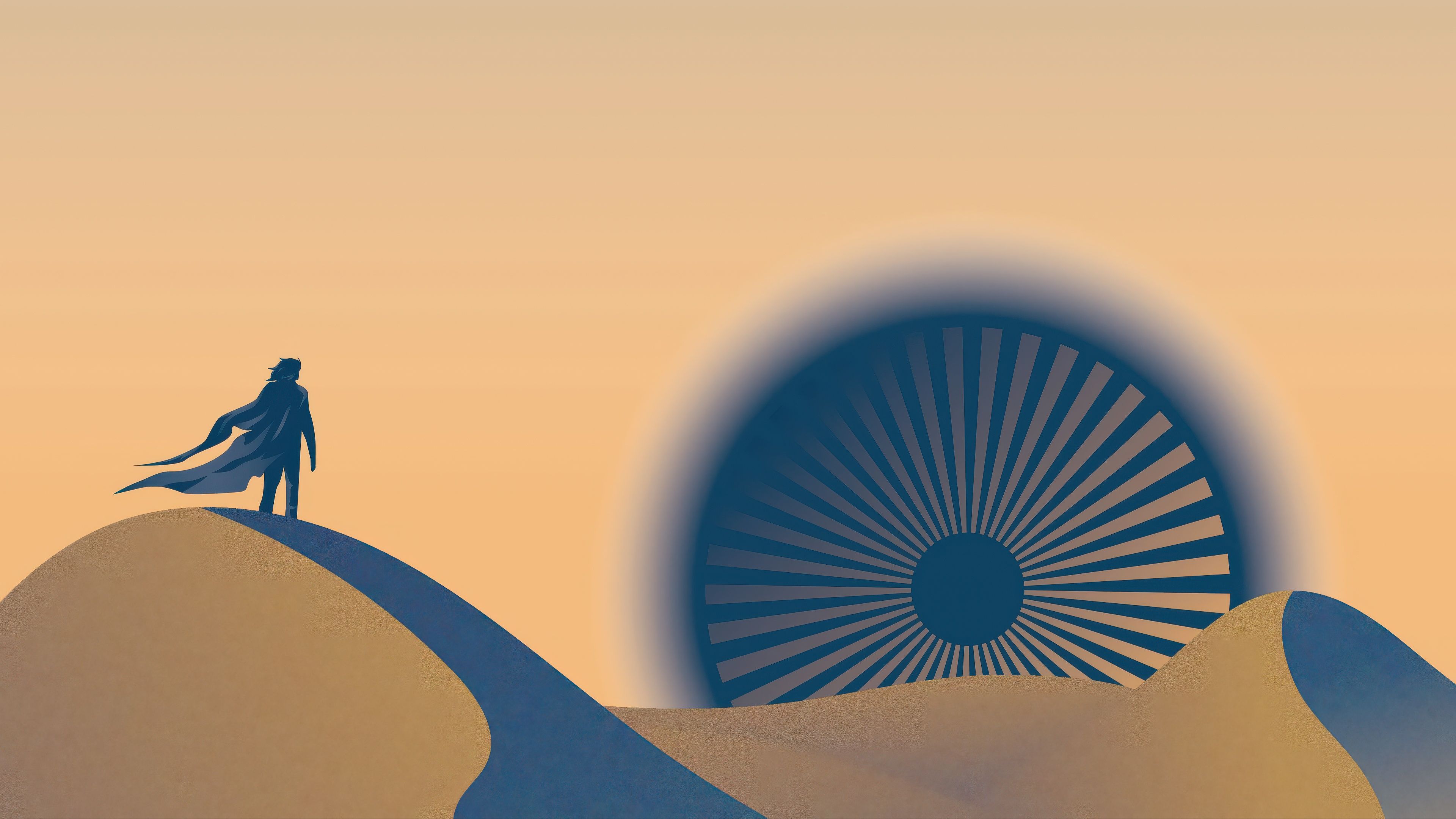 3840x2161 Dune Movie Minimalist Wallpaper, HD Movies Wallpaper, 4k Wallpaper, Image, Background, Photos and Picture