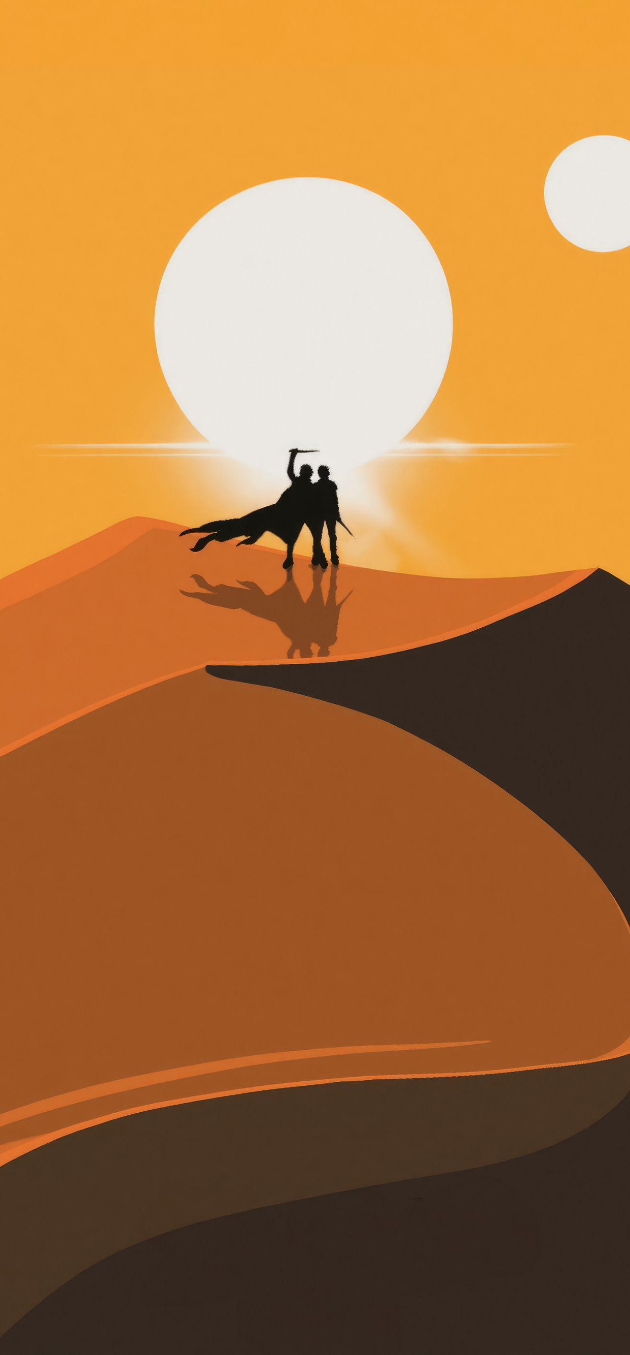 1242x2668 Dune Part Two Minimal 5k iPhone XS MAX , HD 4k Wallpaper, Image, Background, Photos and Picture